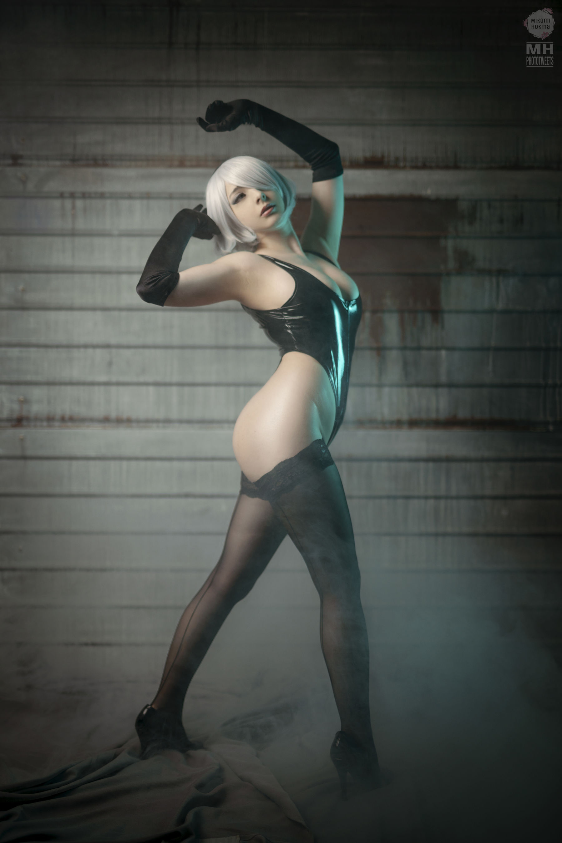 Mikomi Hokina - 2B Oily Leotard