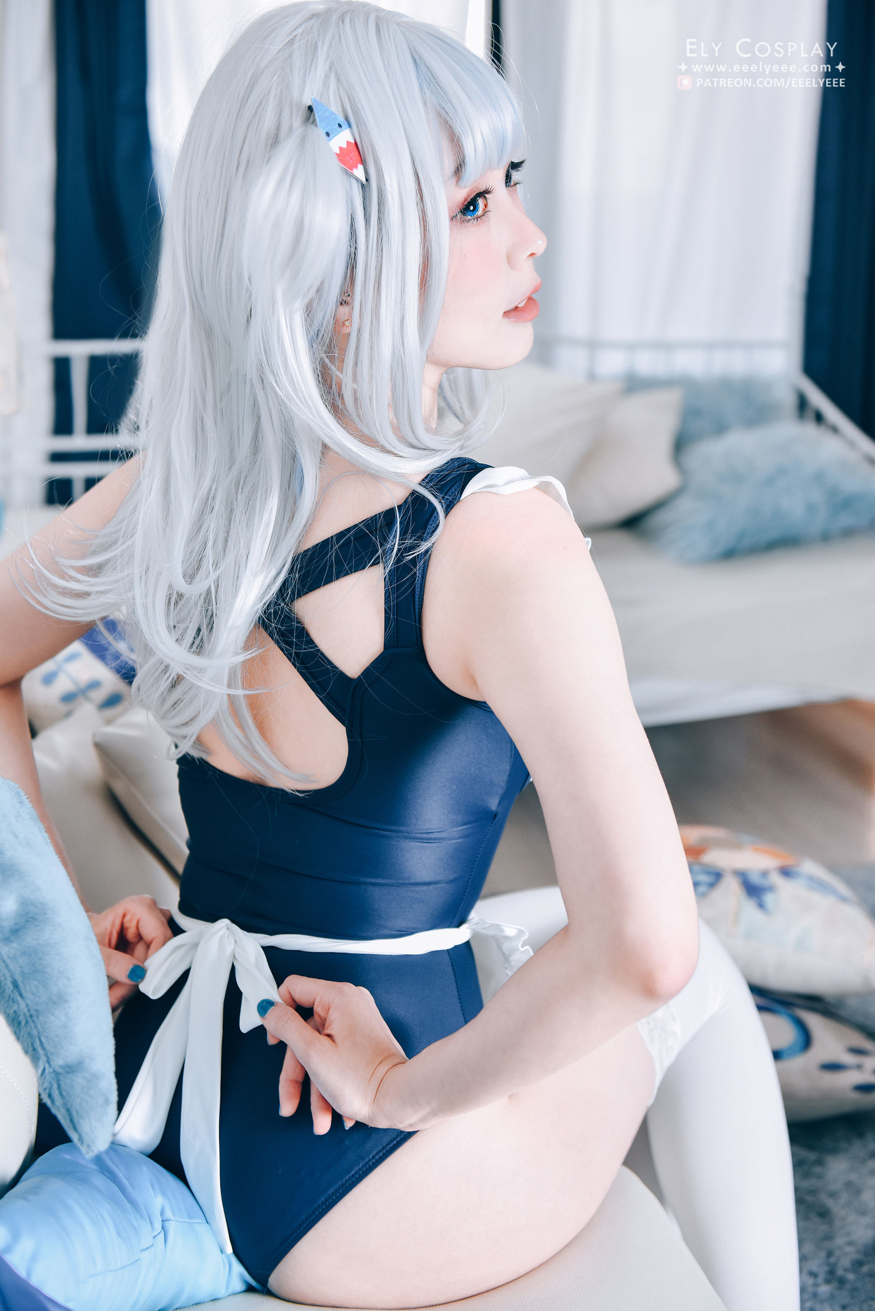 Ely_eee(ElyEE子) - Gura Swimsuit