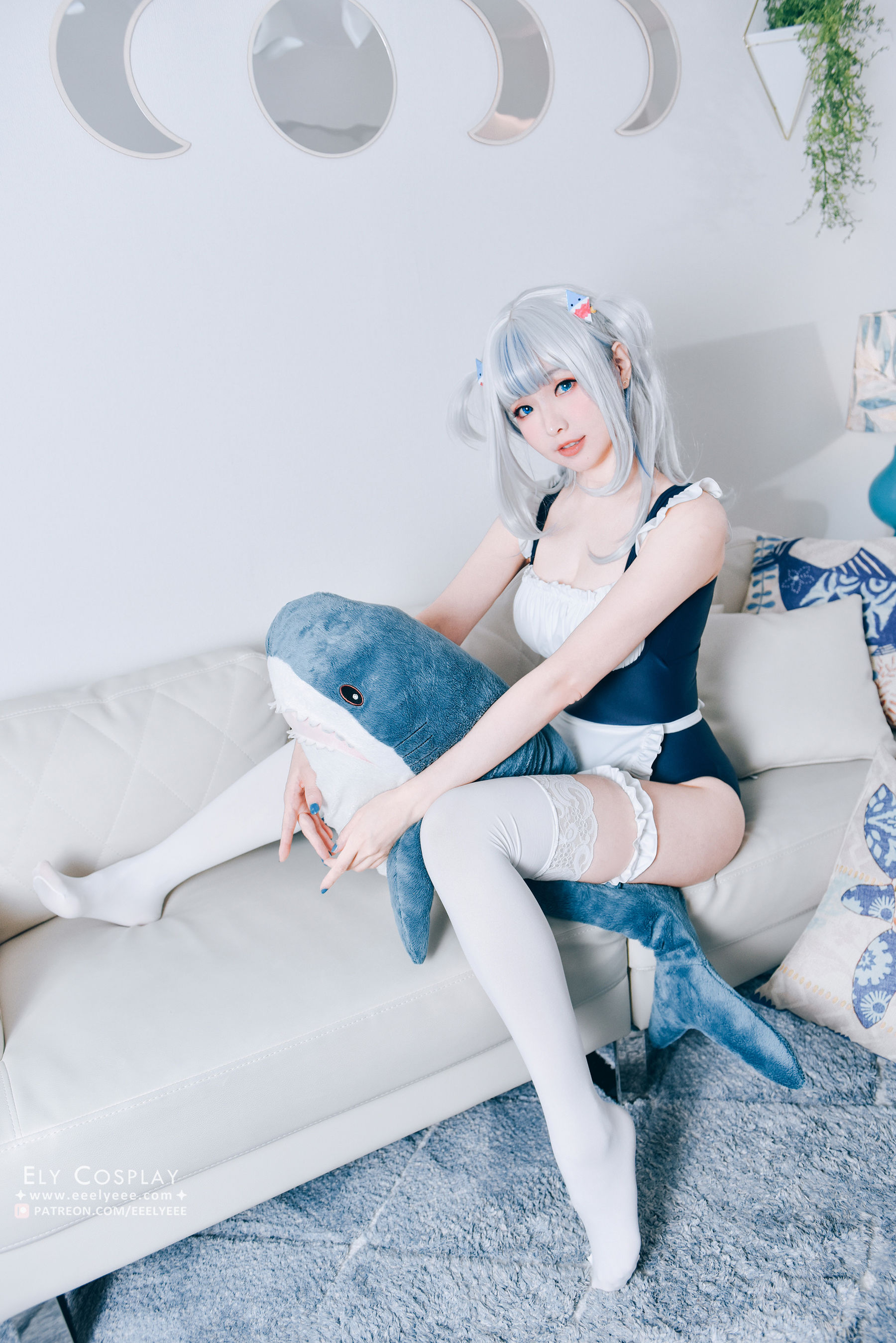 Ely_eee(ElyEE子) - Gura Swimsuit