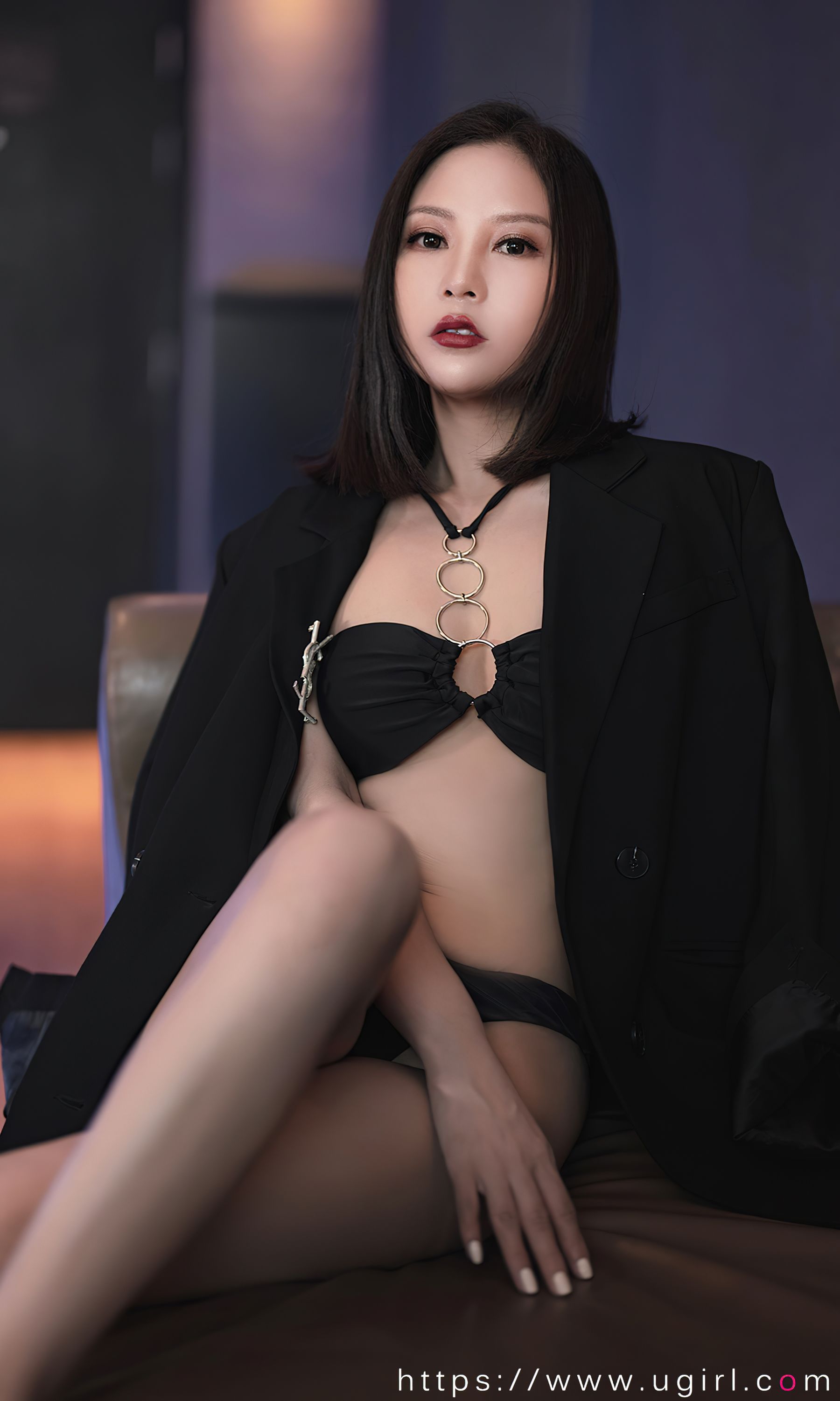 [Ugirls]爱尤物 No.2566 酷飒磁场 苏沫
