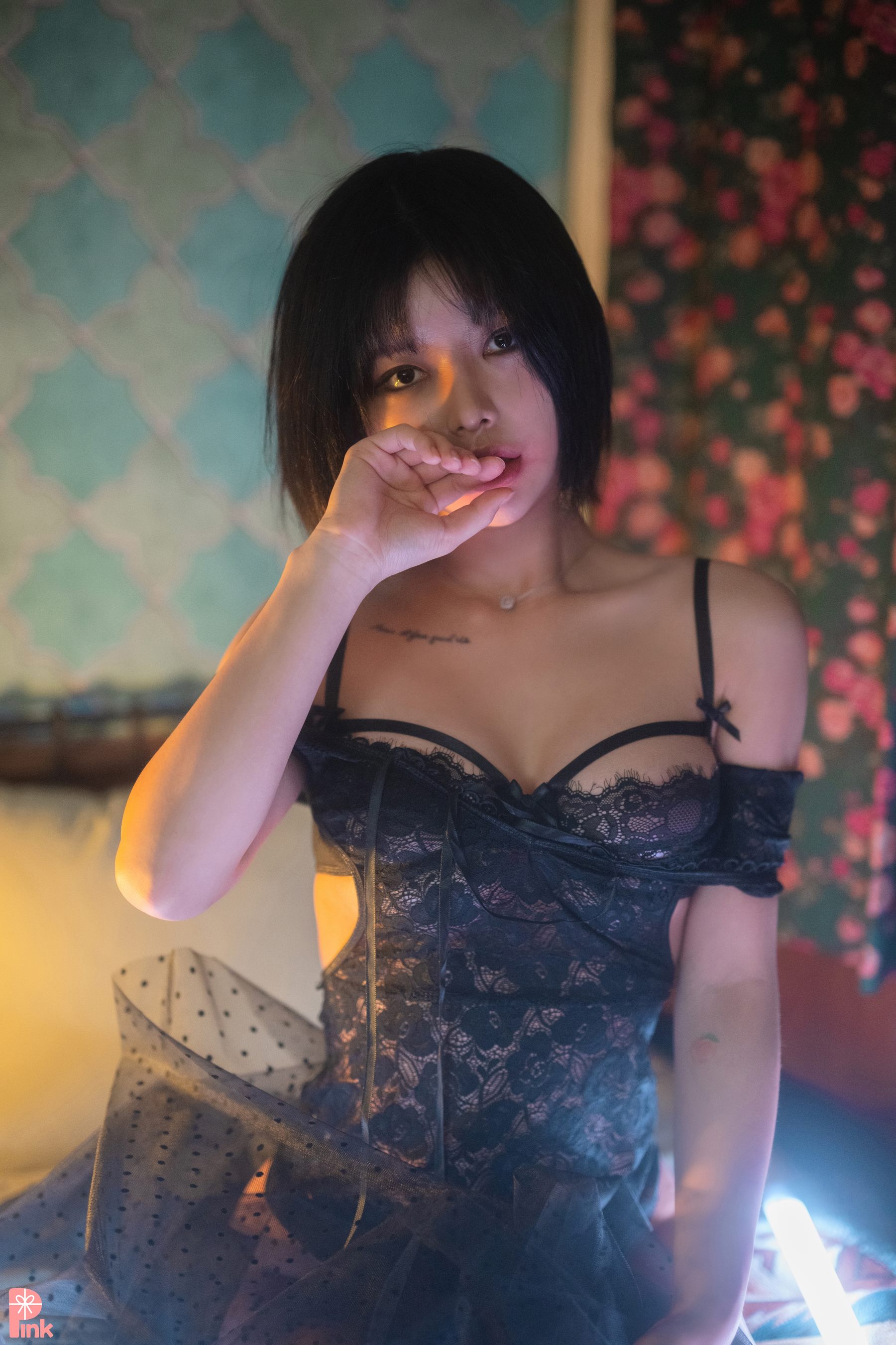 [PINK RIBBON] Uuuha - Black
