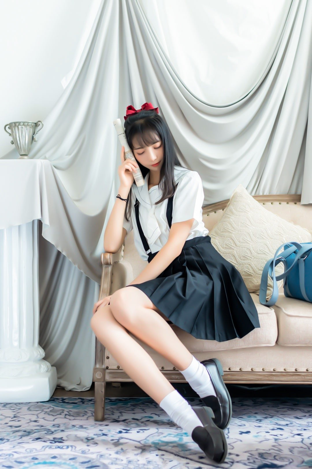 清纯妹子西瓜 - JK制服