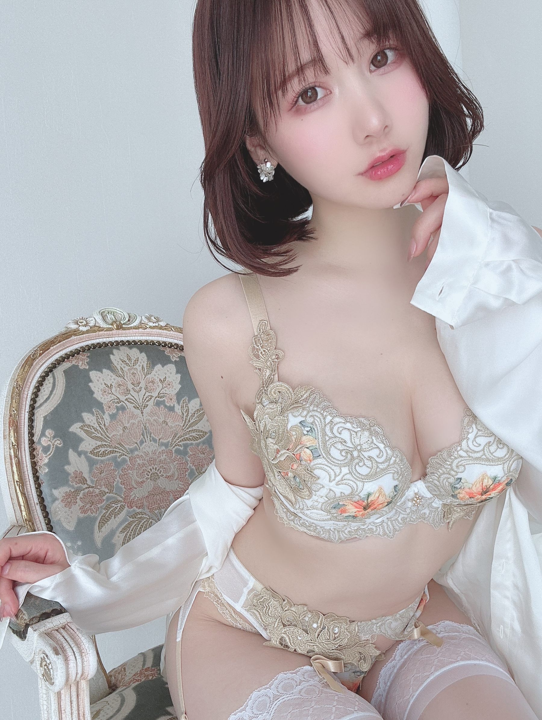 日本甜美COSERけんけん[fantia] 2023.5月 白衬衫