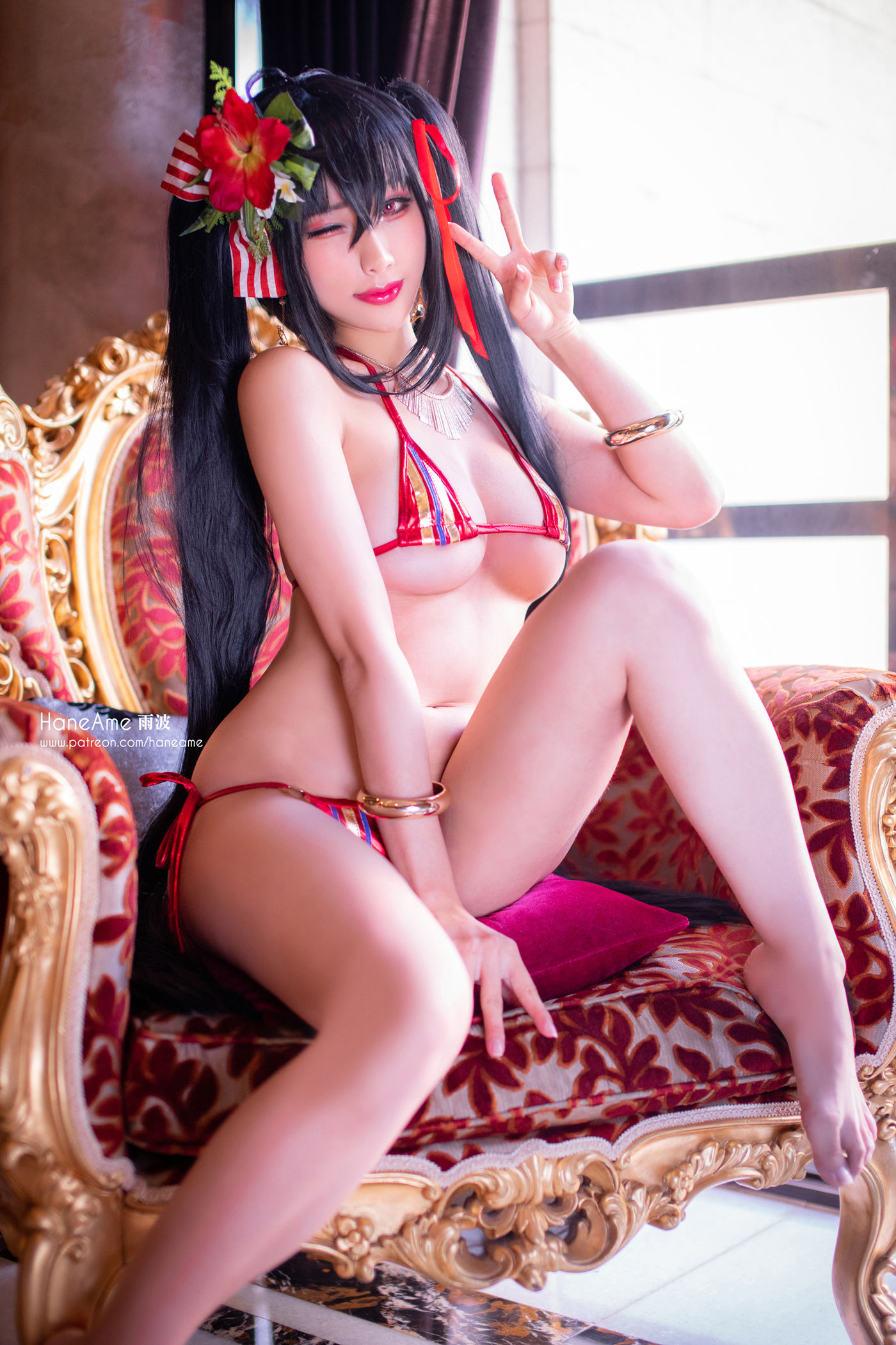 Hane Ame 雨波写真 - Taihou bikini (Azur Lane)