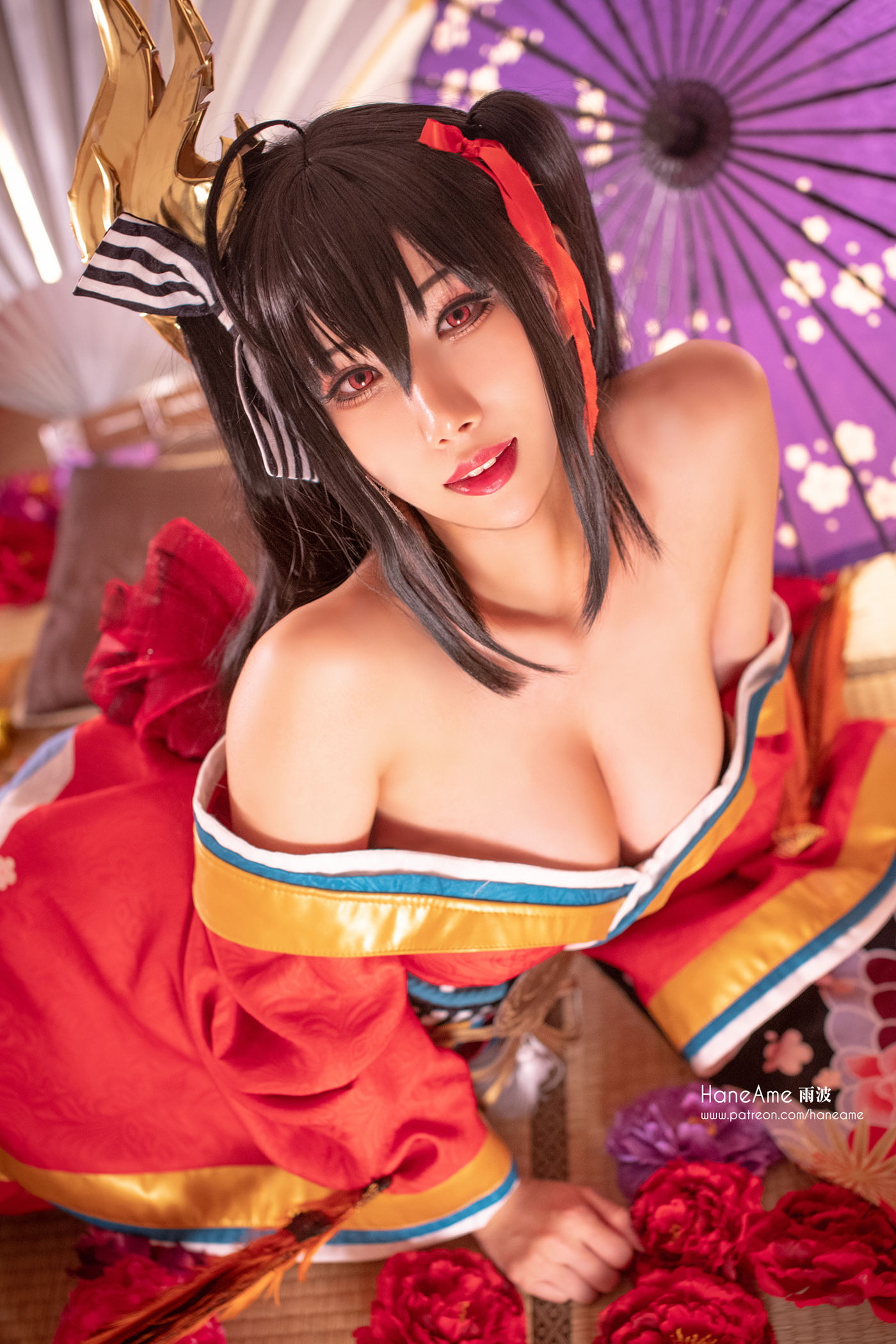 Hane Ame 雨波写真 - Taihou official kimono (Azur Lane)