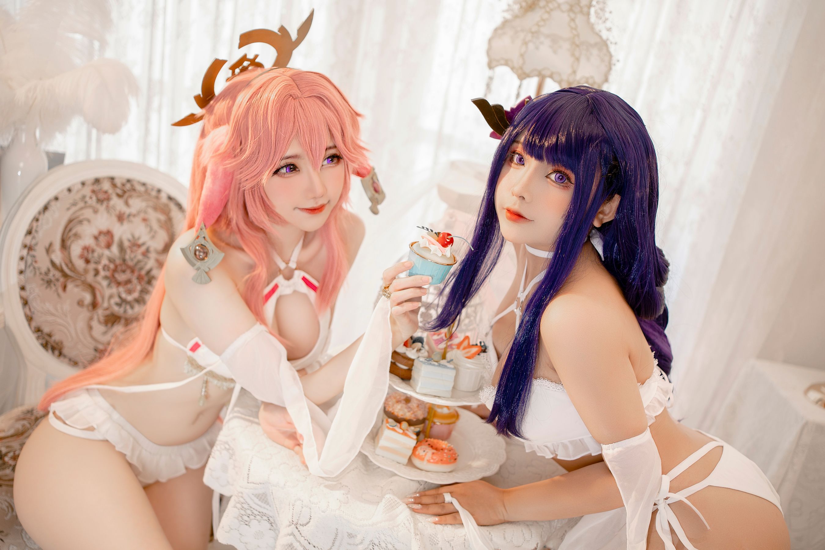 Sayo Momo&Sally - RAIDEN x YAE