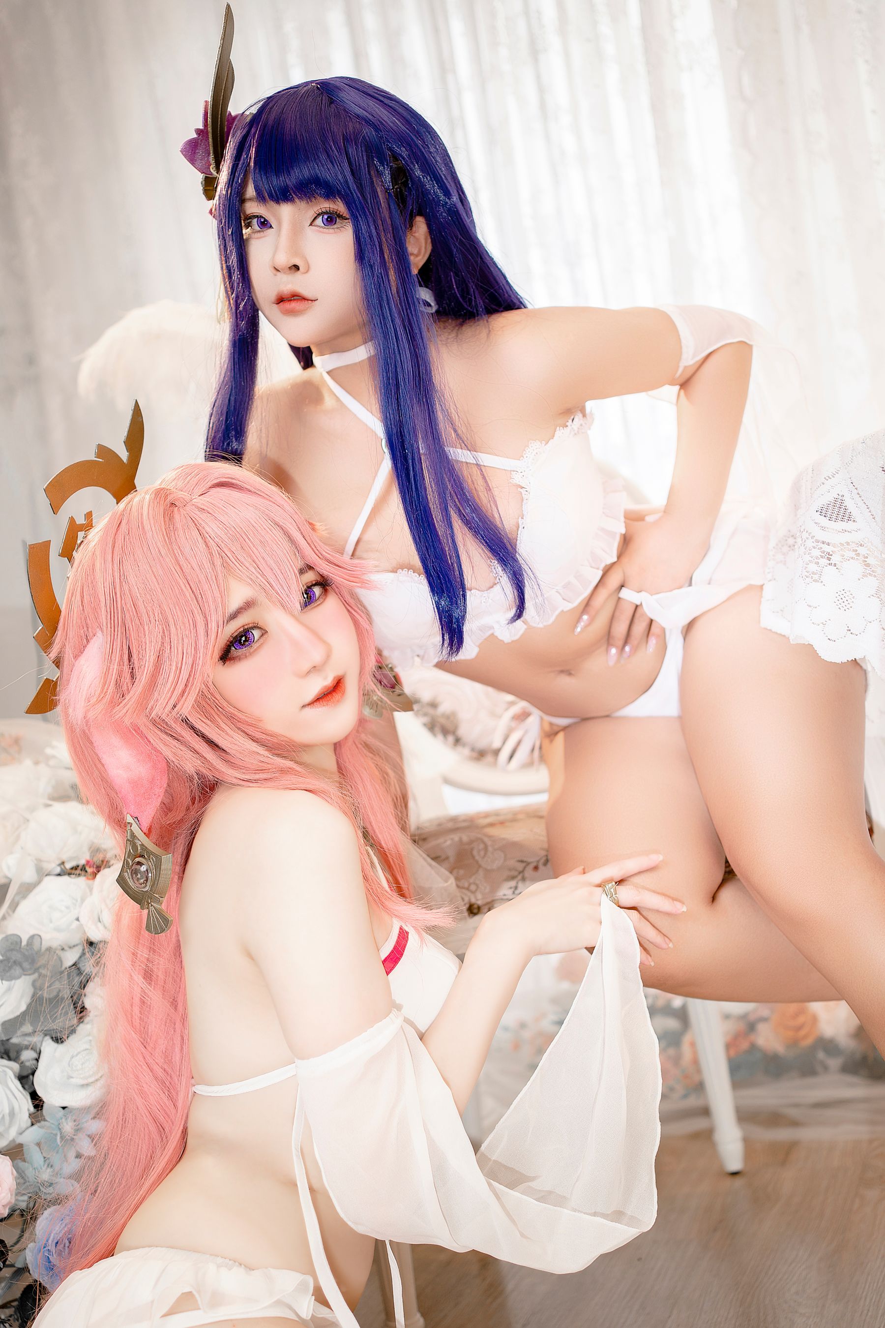 Sayo Momo&Sally - RAIDEN x YAE