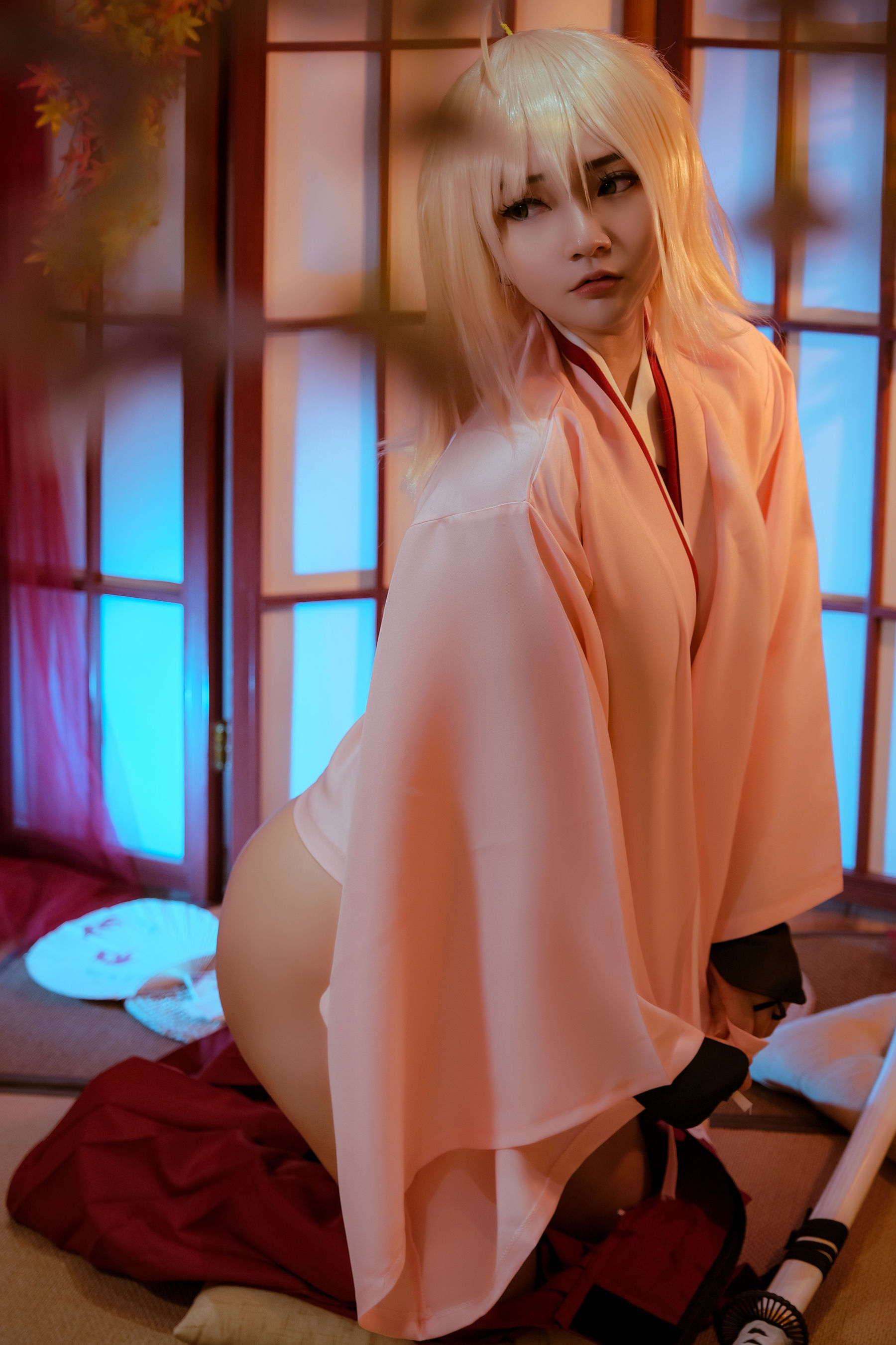 Coser小姐姐Potato Godzilla - Okita Souji Sakura Saber