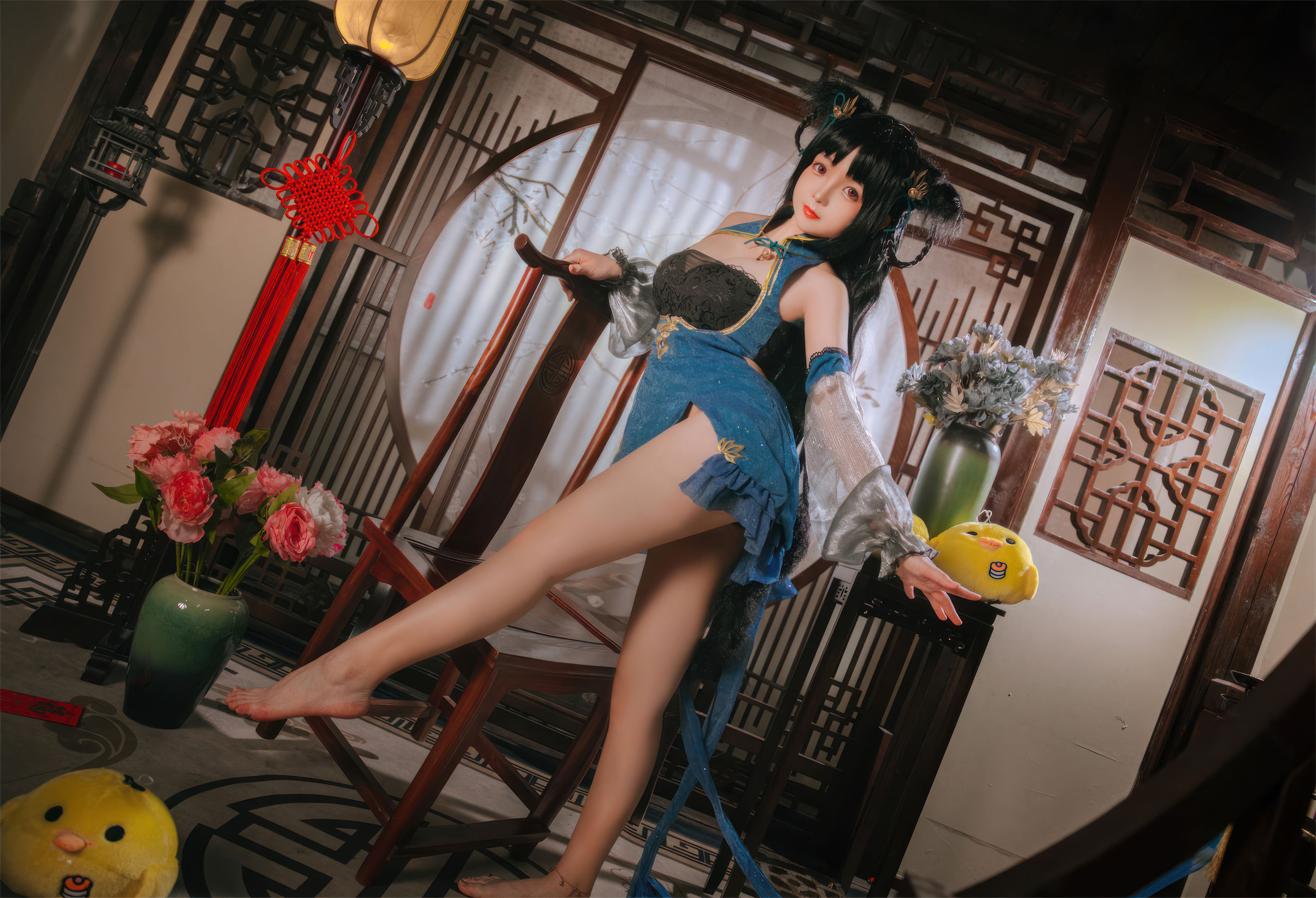 Cosplay日奈娇 - 碧蓝航线 大潮旗袍