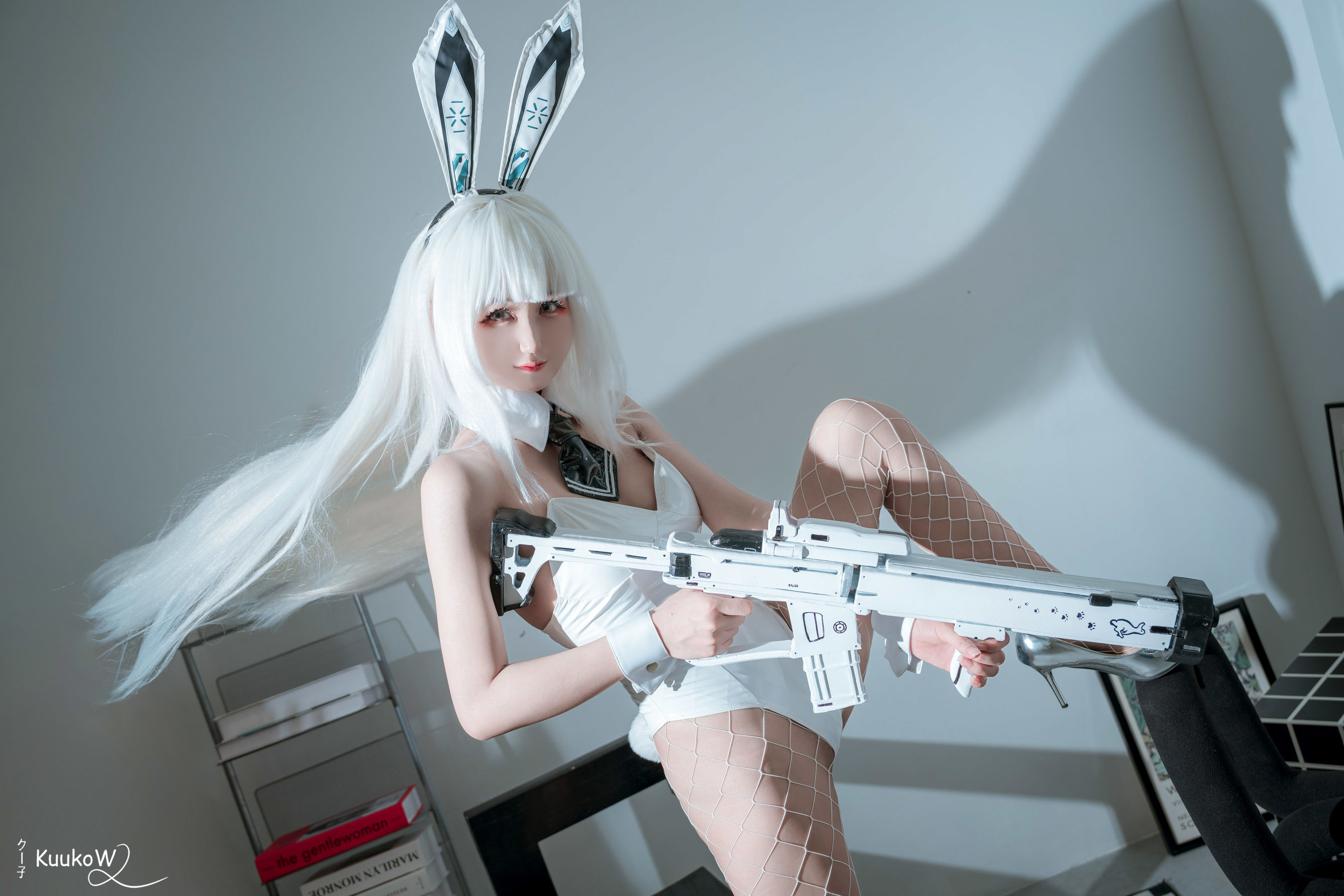 [Cosplay] [KuukoW] Kuuko クー子 - Nikke Goddess of Victory-Blanc