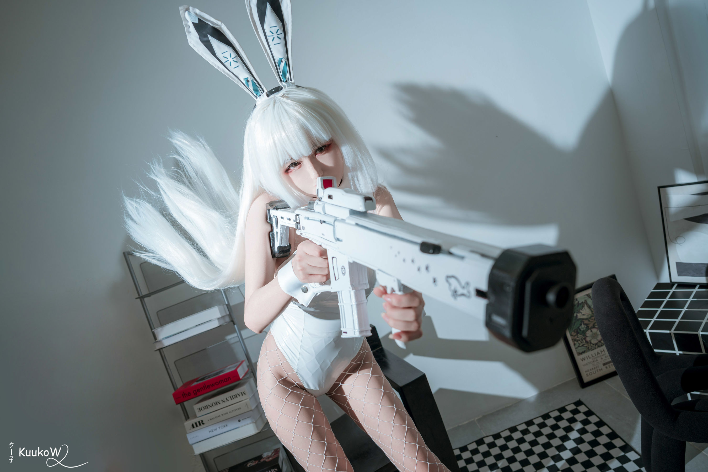 [Cosplay] [KuukoW] Kuuko クー子 - Nikke Goddess of Victory-Blanc