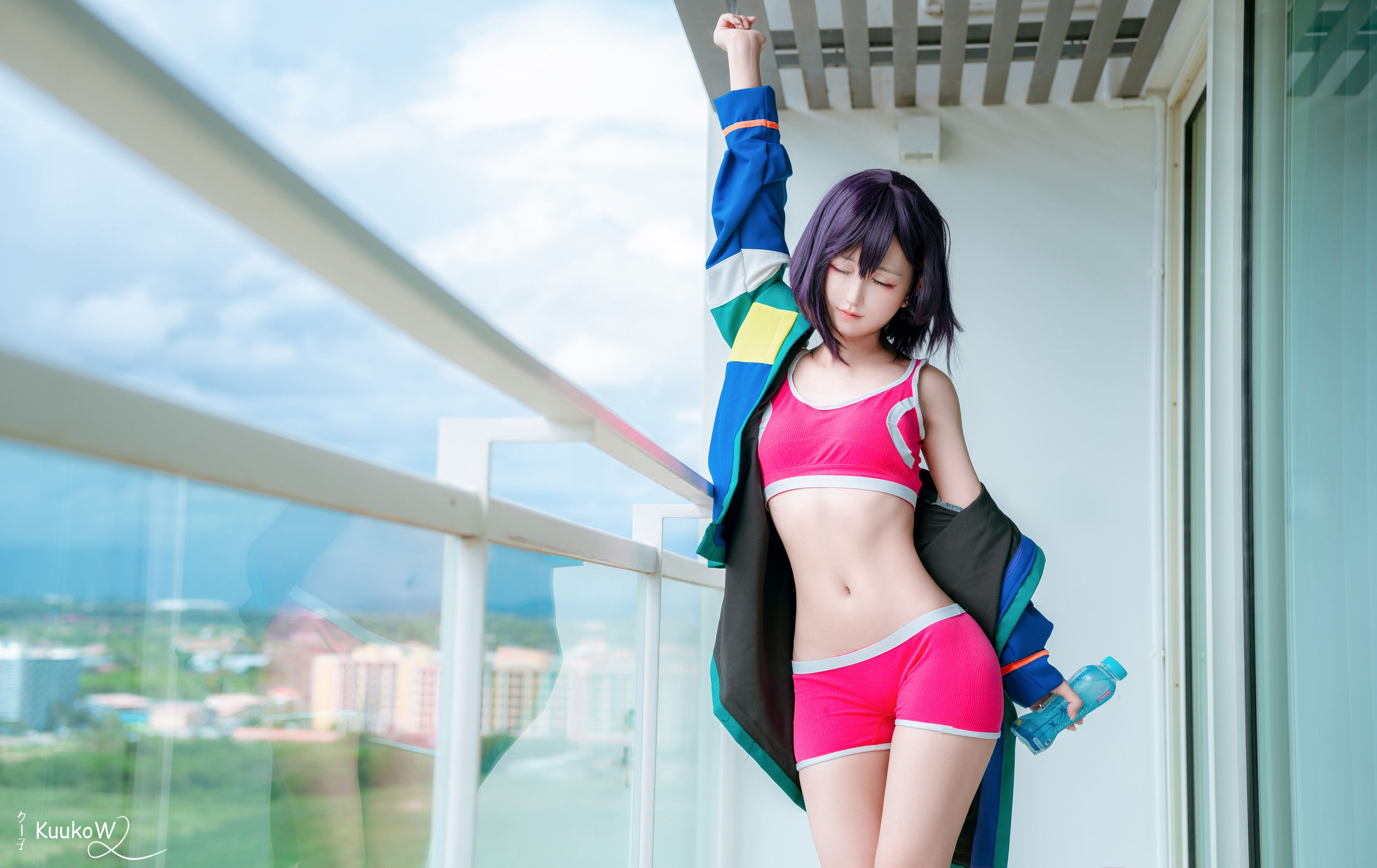 [Cosplay] [KuukoW] Kuuko クー子 - Zom 100 Bucket List of the Dead-Shizuka Mikazuki