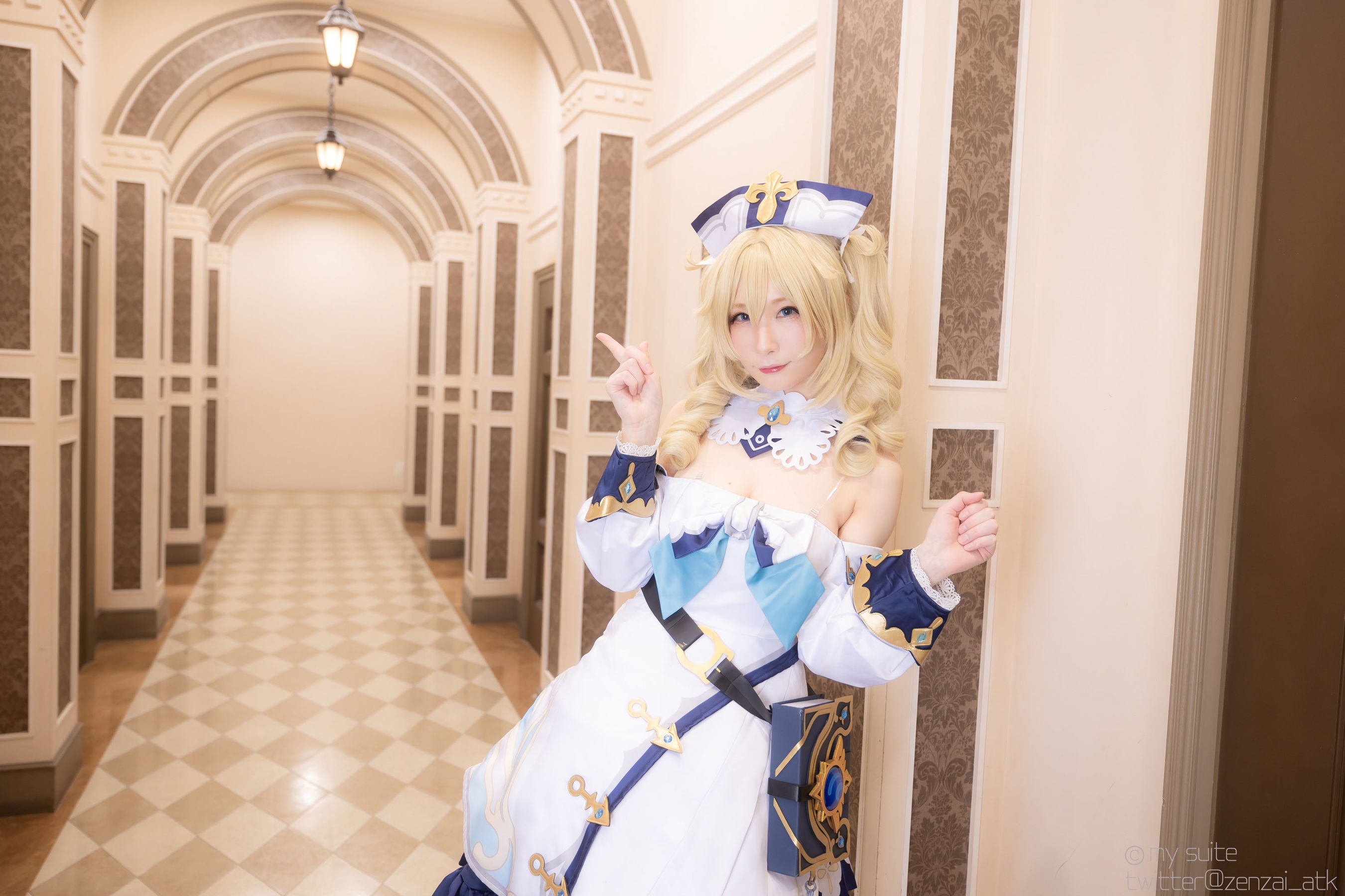 [Cosplay] [my suite] Atsuki あつき - Genshin Impact Jean & Barbara - 1