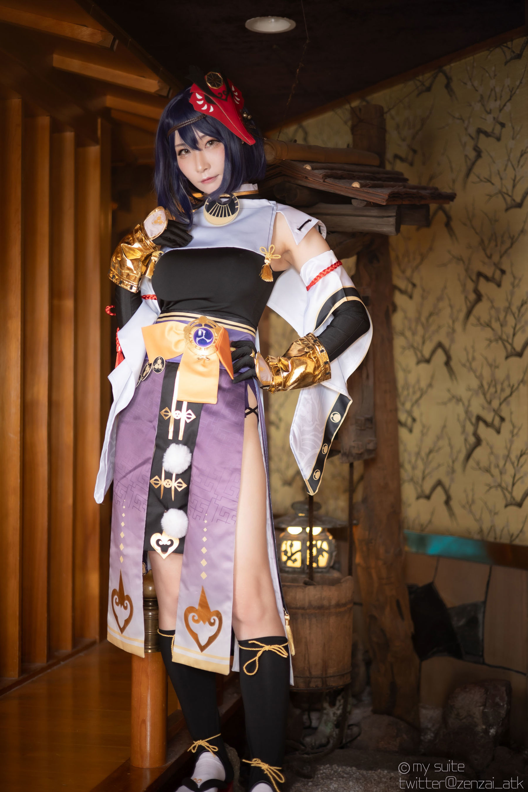 [Cosplay] [my suite] Atsuki あつき - Genshin Impact Yae Miko & Kujou Sara - 1