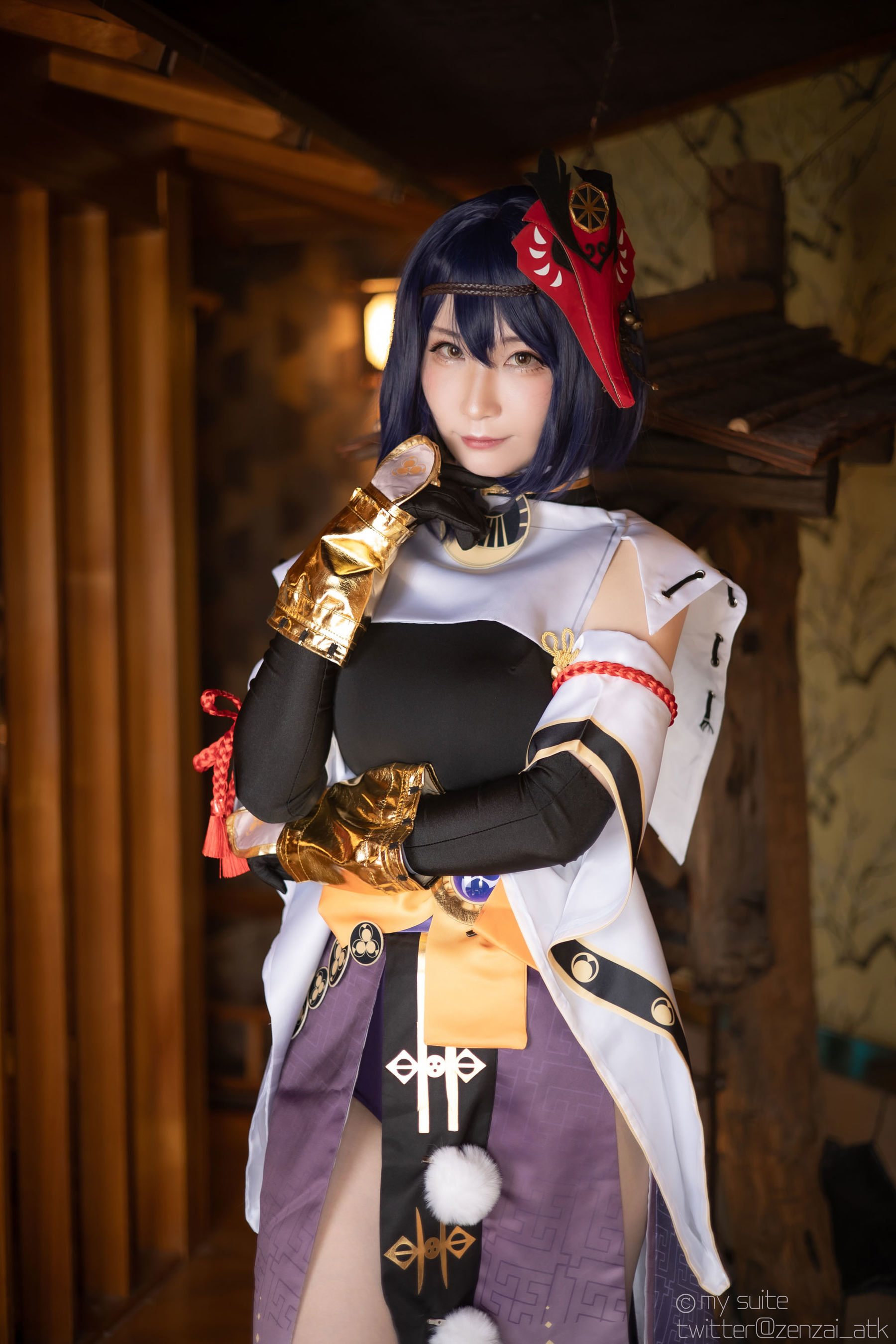 [Cosplay] [my suite] Atsuki あつき - Genshin Impact Yae Miko & Kujou Sara - 1