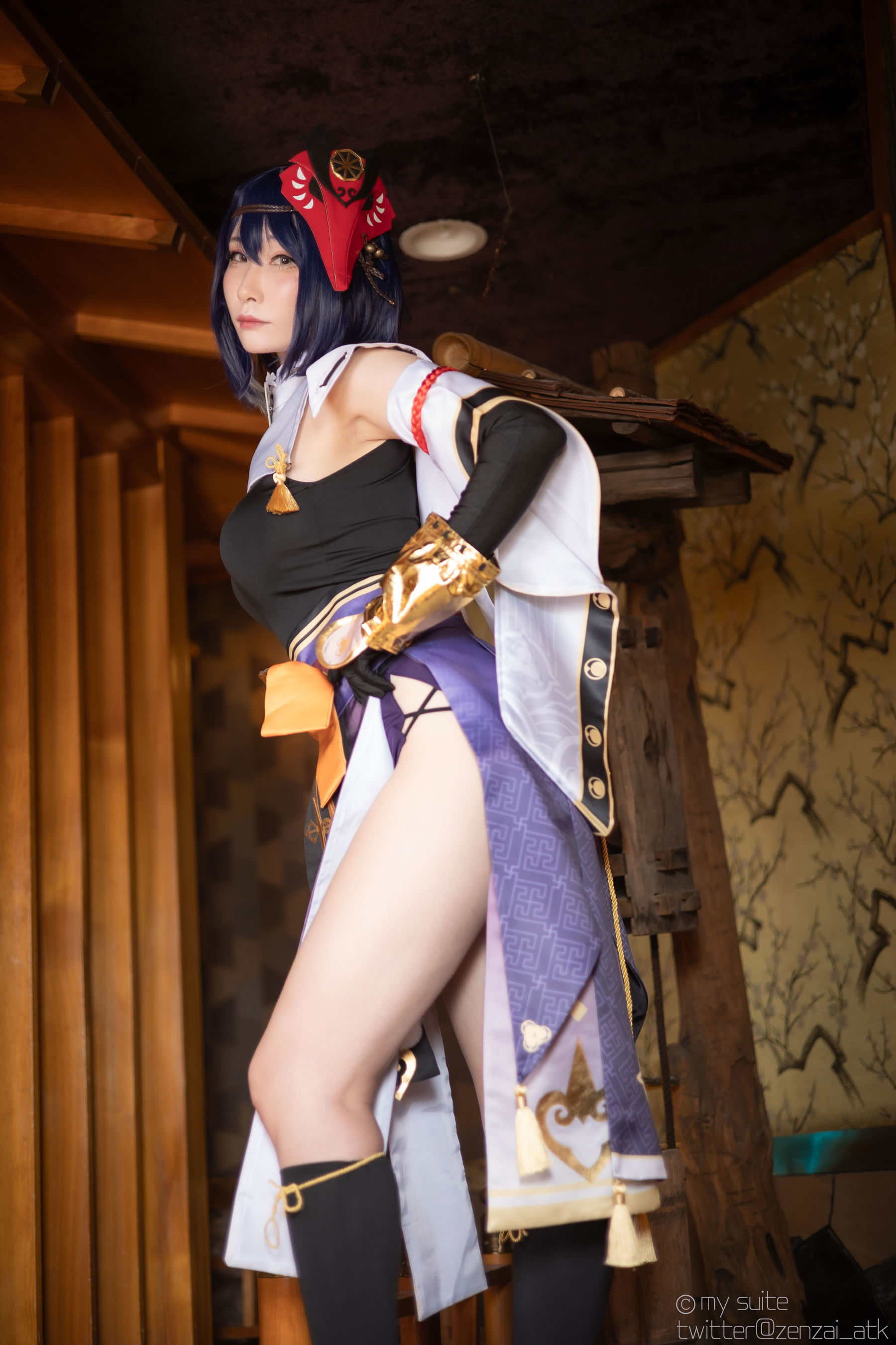 [Cosplay] [my suite] Atsuki あつき - Genshin Impact Yae Miko & Kujou Sara - 1