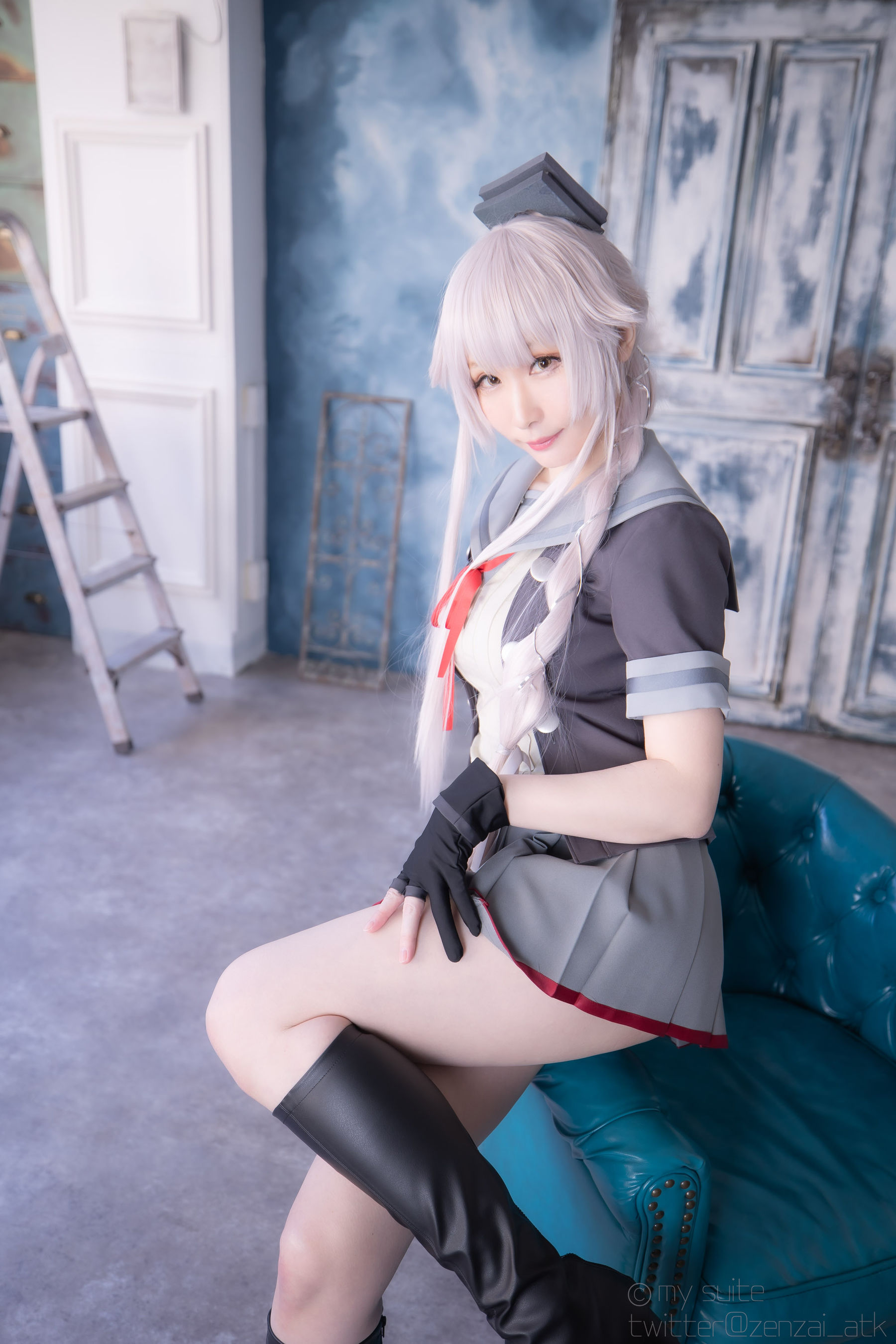 [Cosplay] [my suite] Atsuki あつき - 艦娘がスパッツの良さを教えてくれるROM Suite Collection.38 (KanColle) - 3