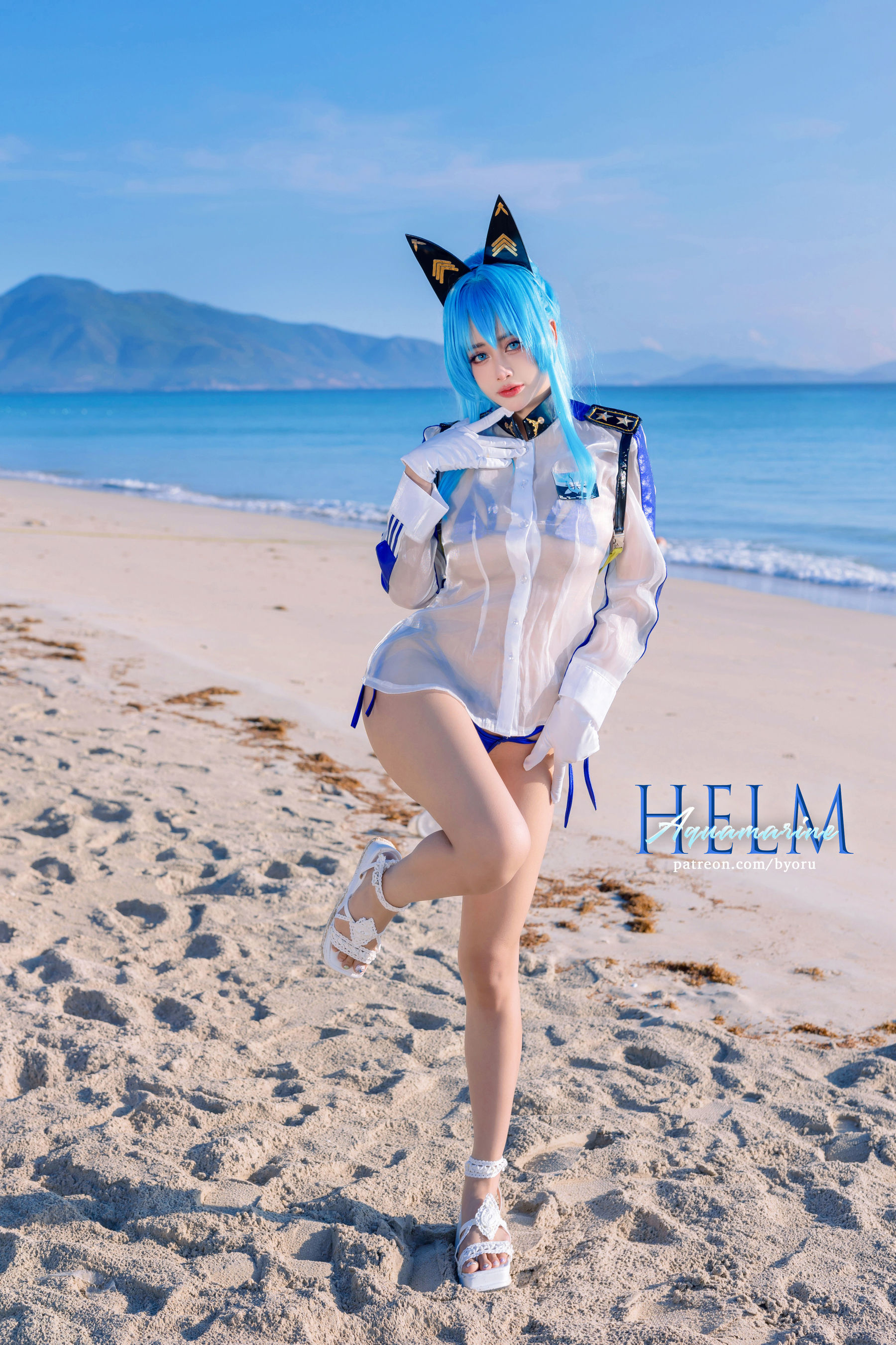 日本性感萝莉Byoru - Helm Aquamarine