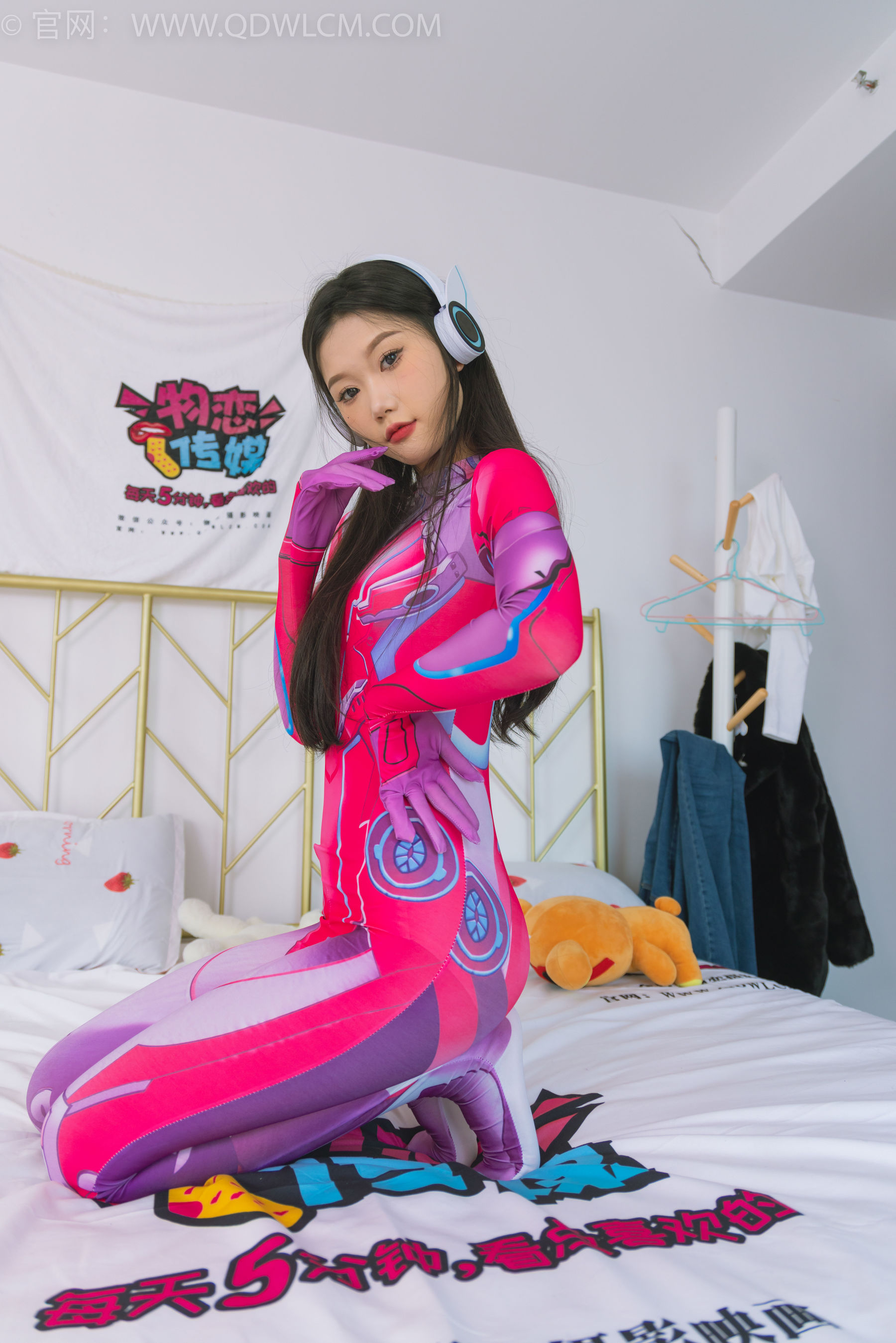 物恋传媒 No.1707 小竹 - 粉红美少女