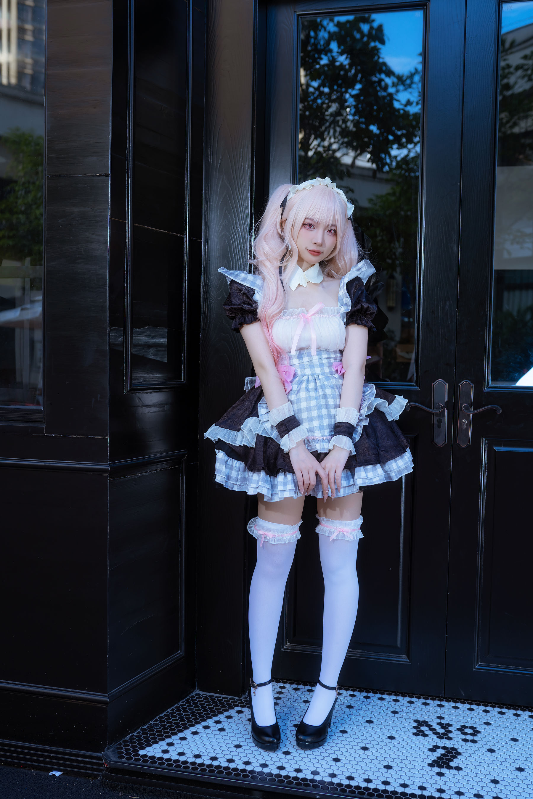 人气Coser 二佐Nisa - 海梦 女仆