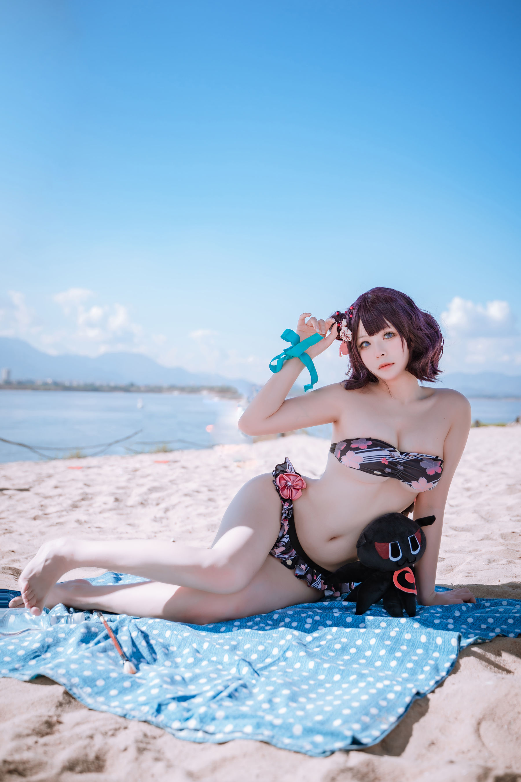 动漫博主w百合欧皇子w - 沙滩