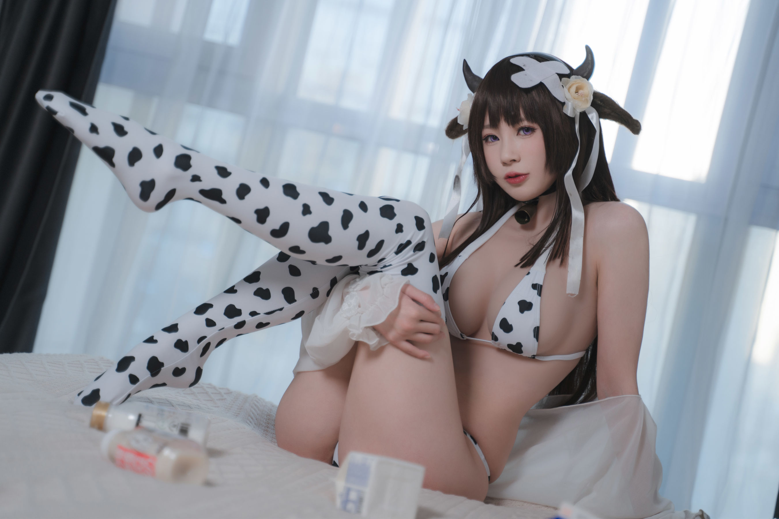 西园寺南歌 写真 - 牛牛奶牛