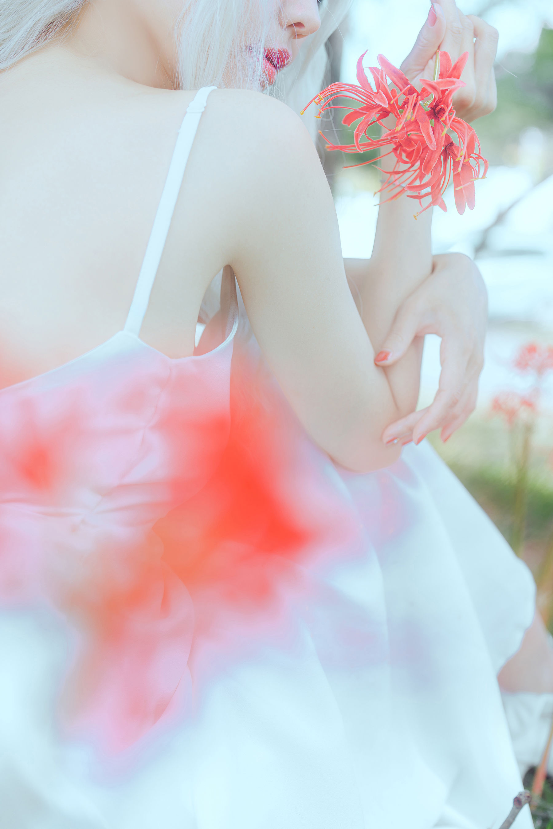 Ely_eee(ElyEE子) - White spider lily 白瓷彼岸