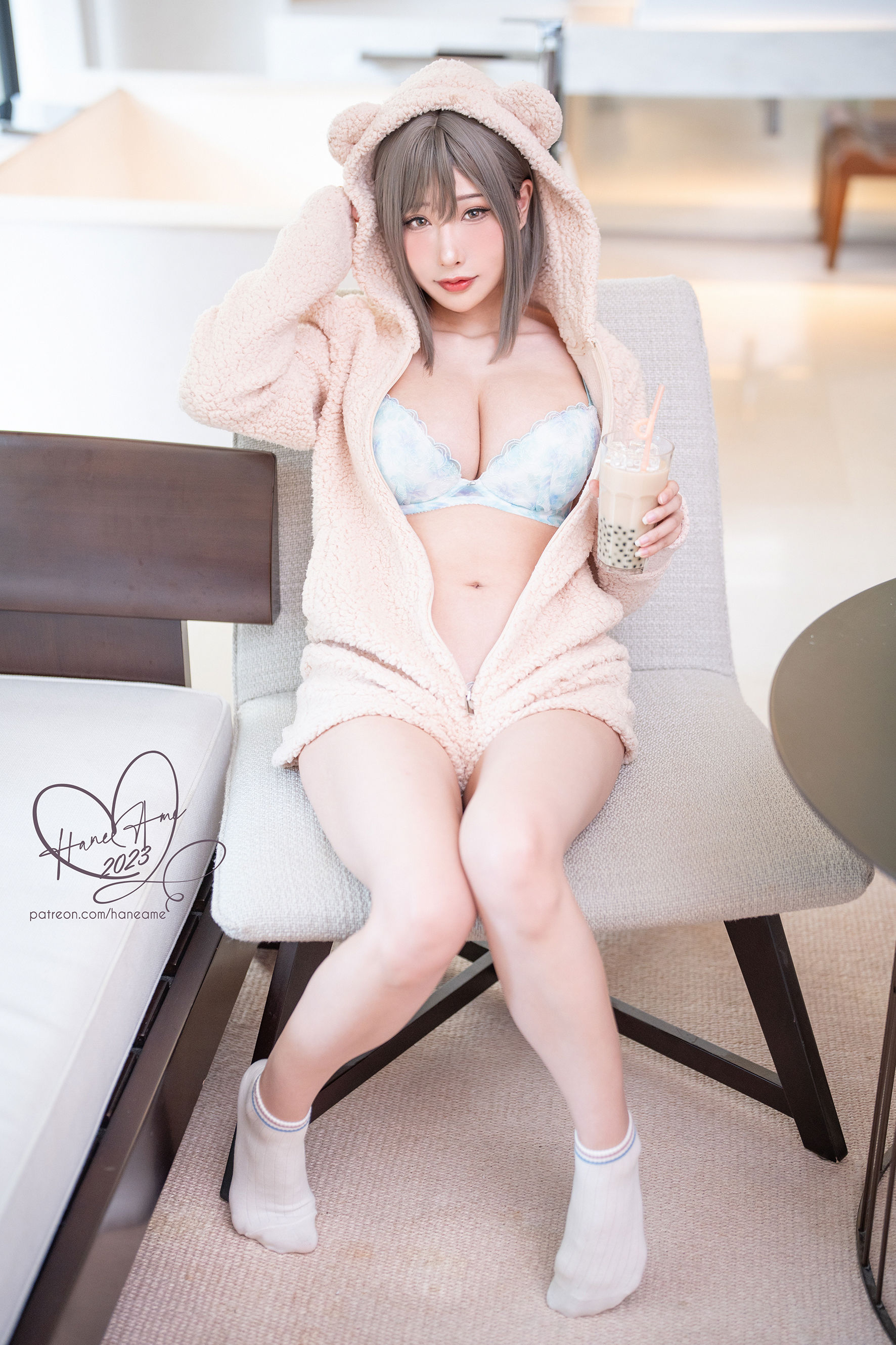Hane Ame 雨波写真 - Original Sleepy bear 愛睡熊熊