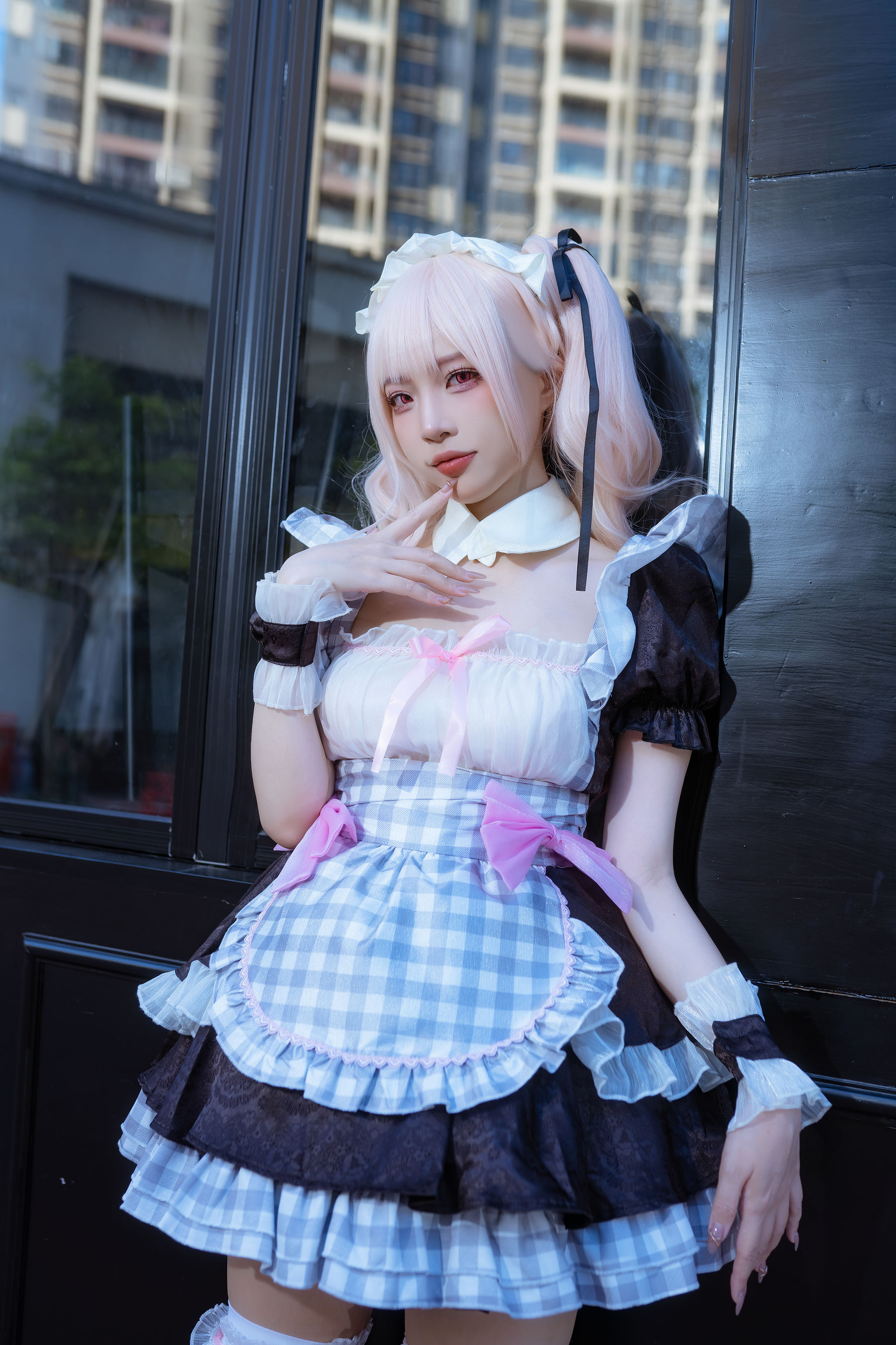 人气Coser 二佐Nisa - 海梦 女仆