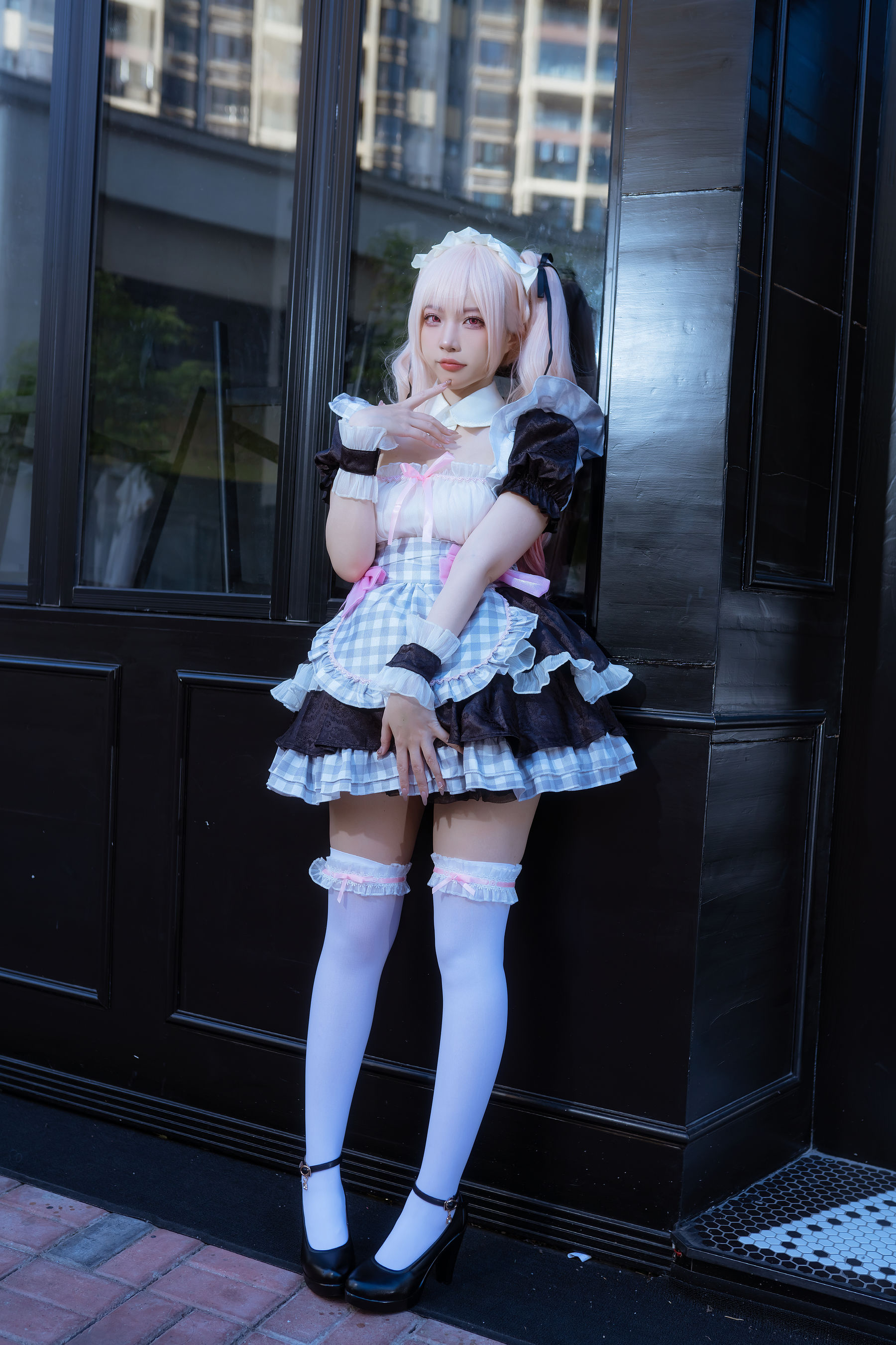 人气Coser 二佐Nisa - 海梦 女仆
