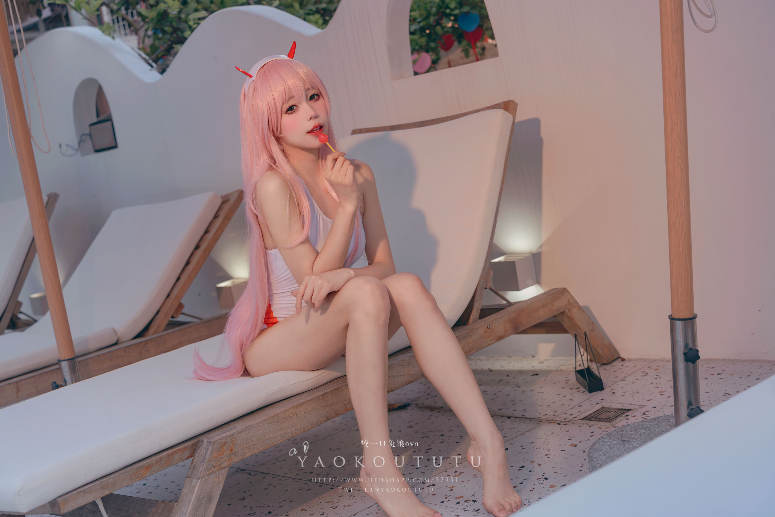 咬一口兔娘 - 泳装