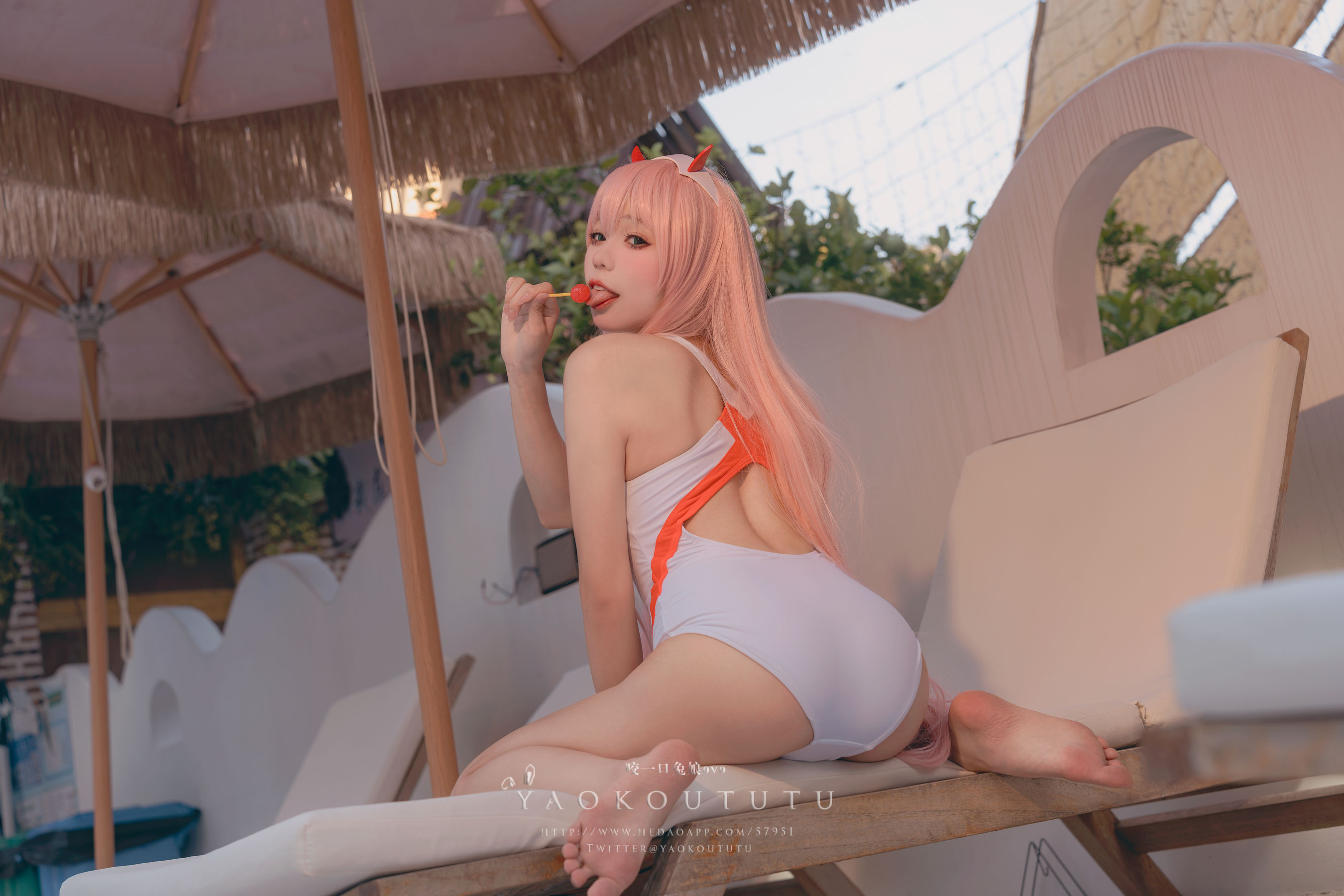 咬一口兔娘 - 泳装
