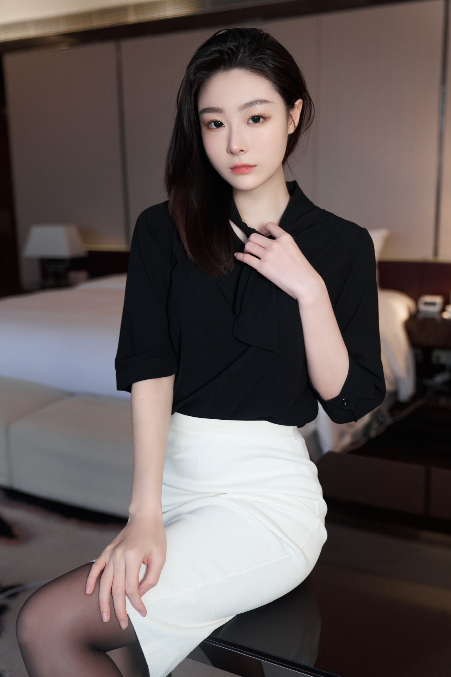 小逗逗 - 超薄黑丝蕾丝内内