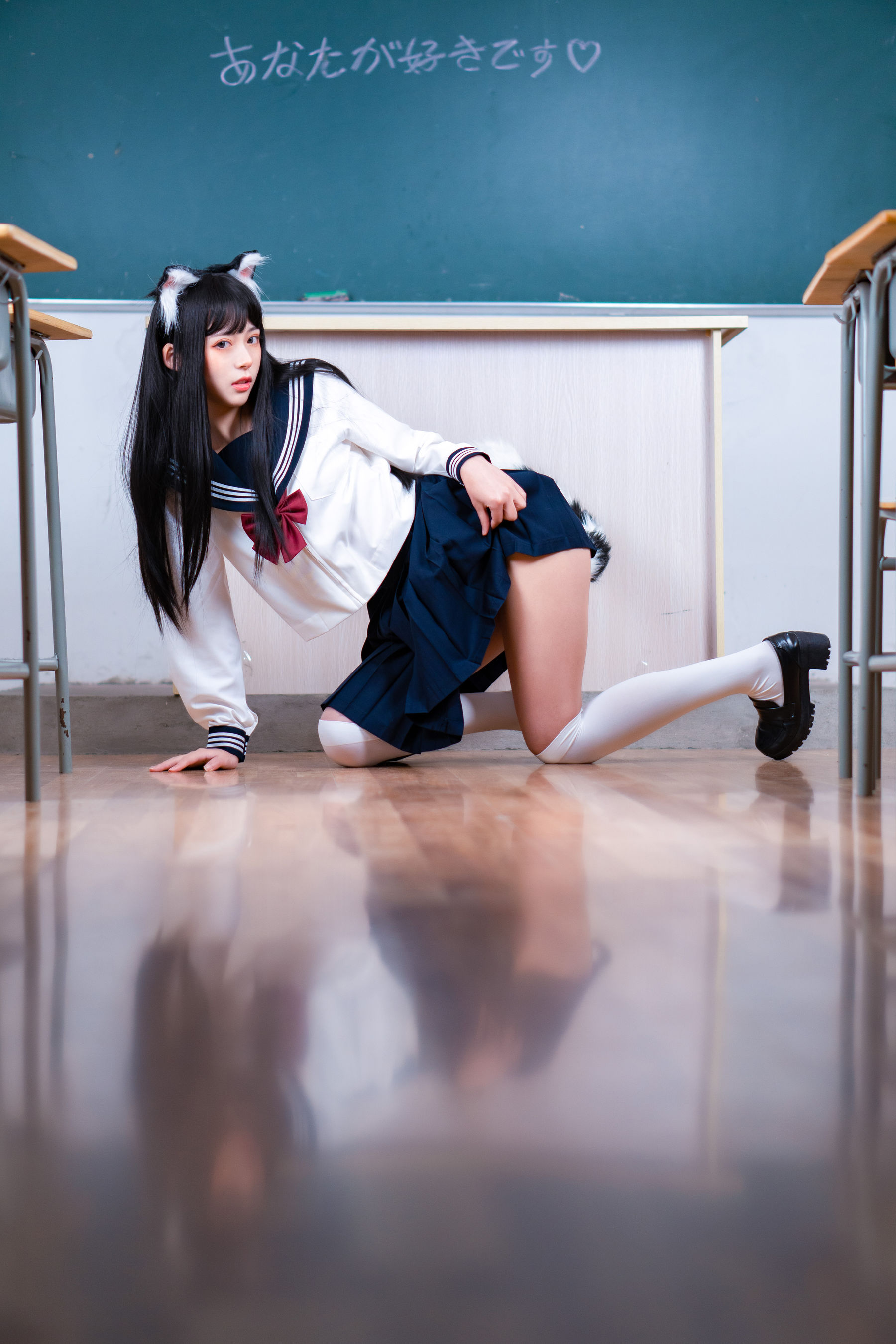 虫皿虫皿 - 猫娘JK制服