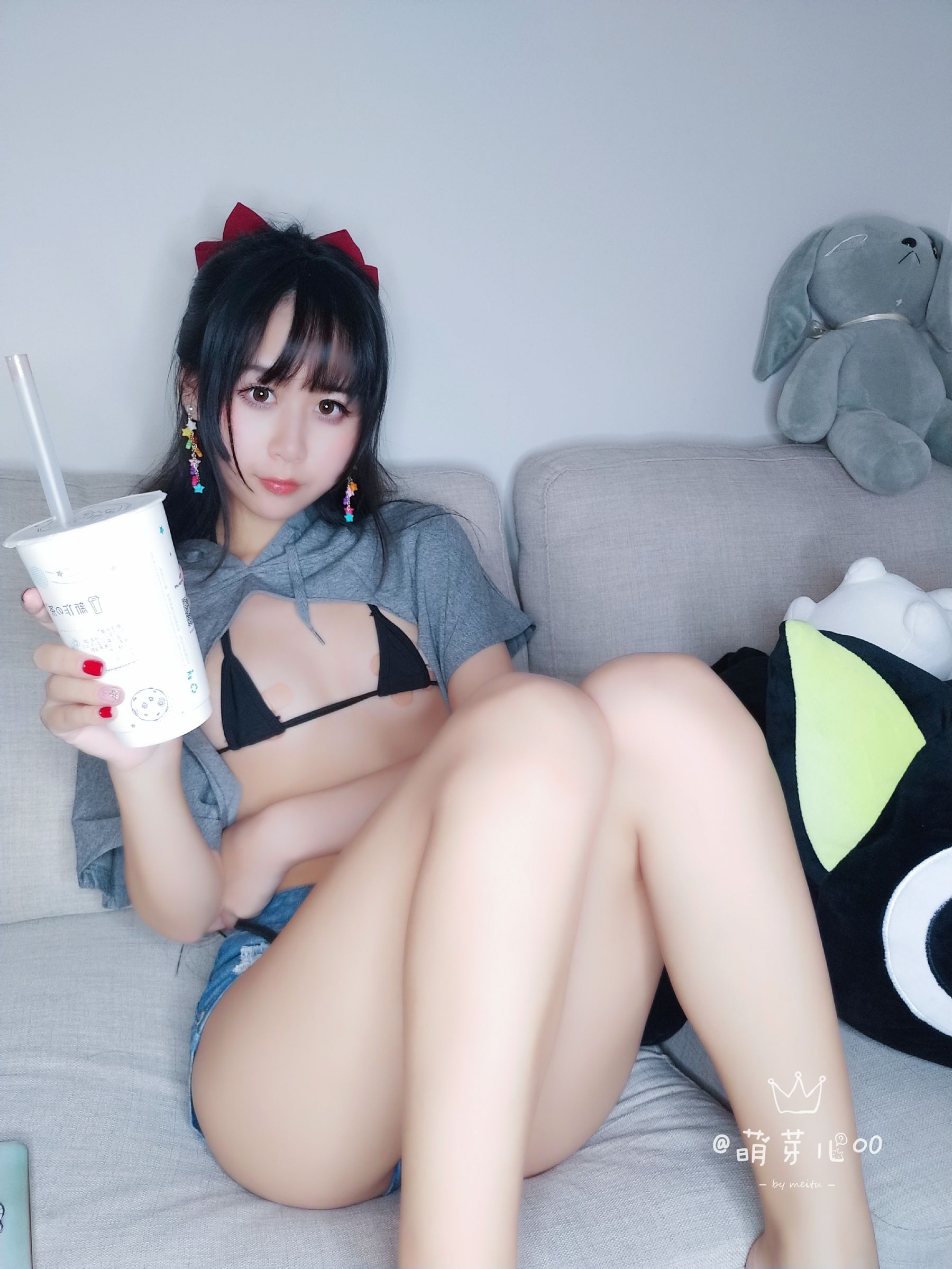 阳光美少女 萌芽儿o0 - 比基尼ok绷