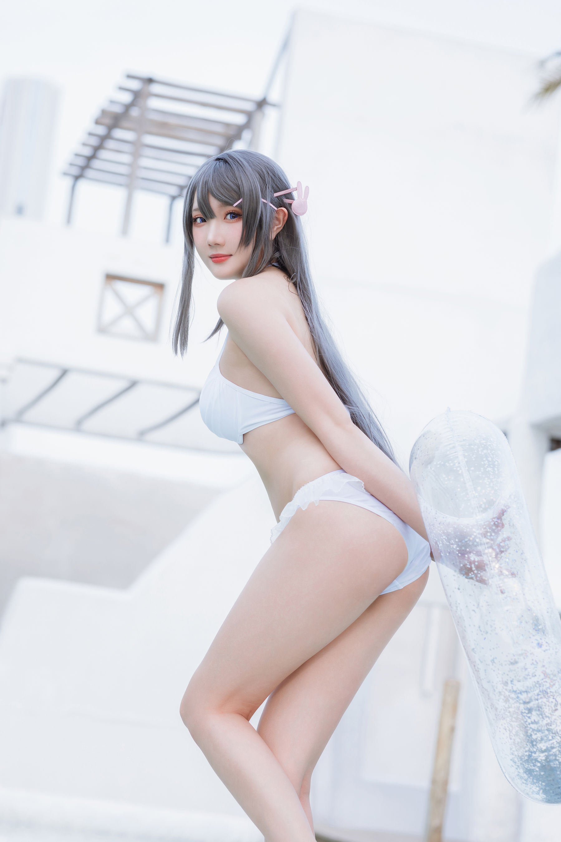 Coser 瓜希酱 福利 - 樱岛麻衣 泳装