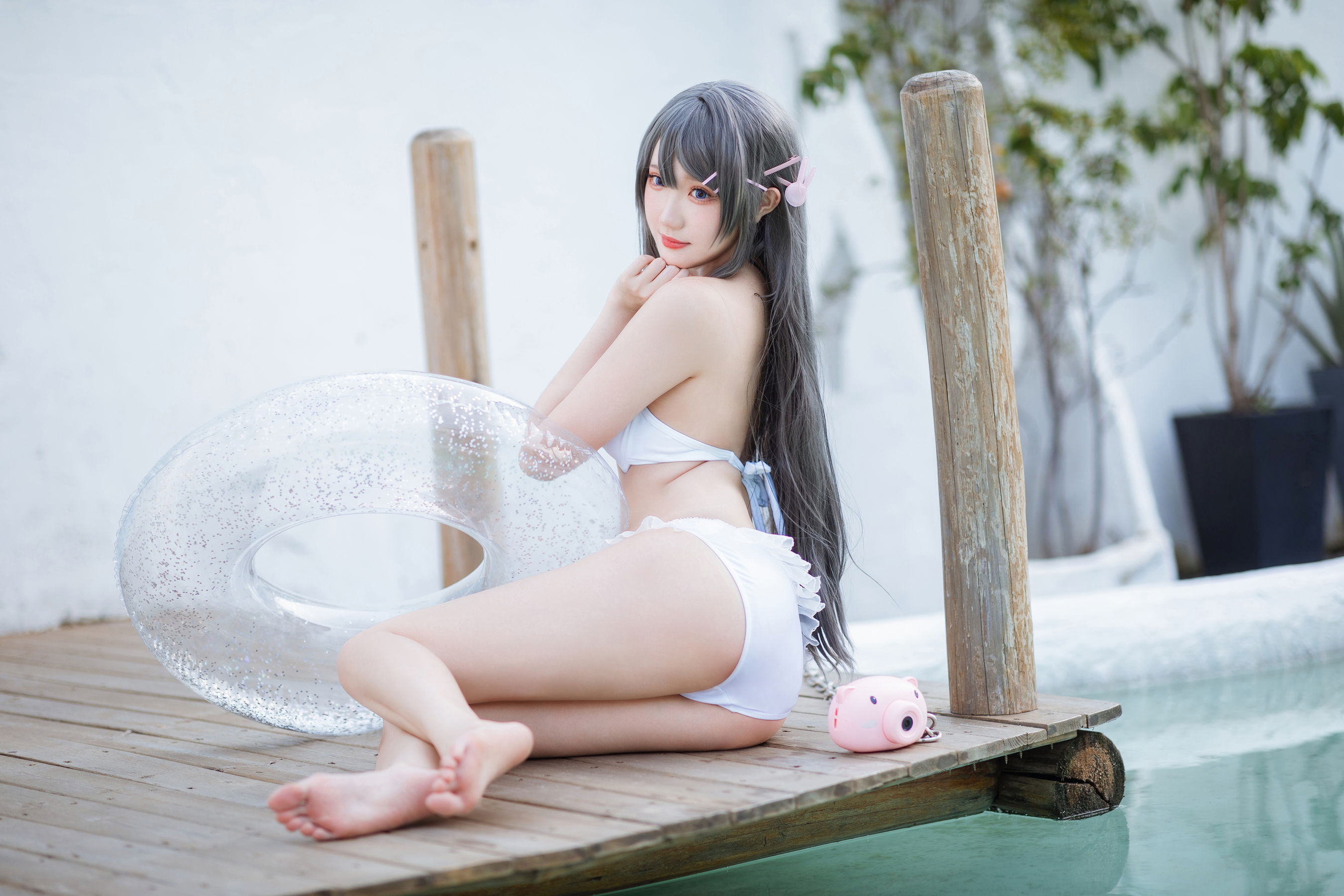 Coser 瓜希酱 福利 - 樱岛麻衣 泳装