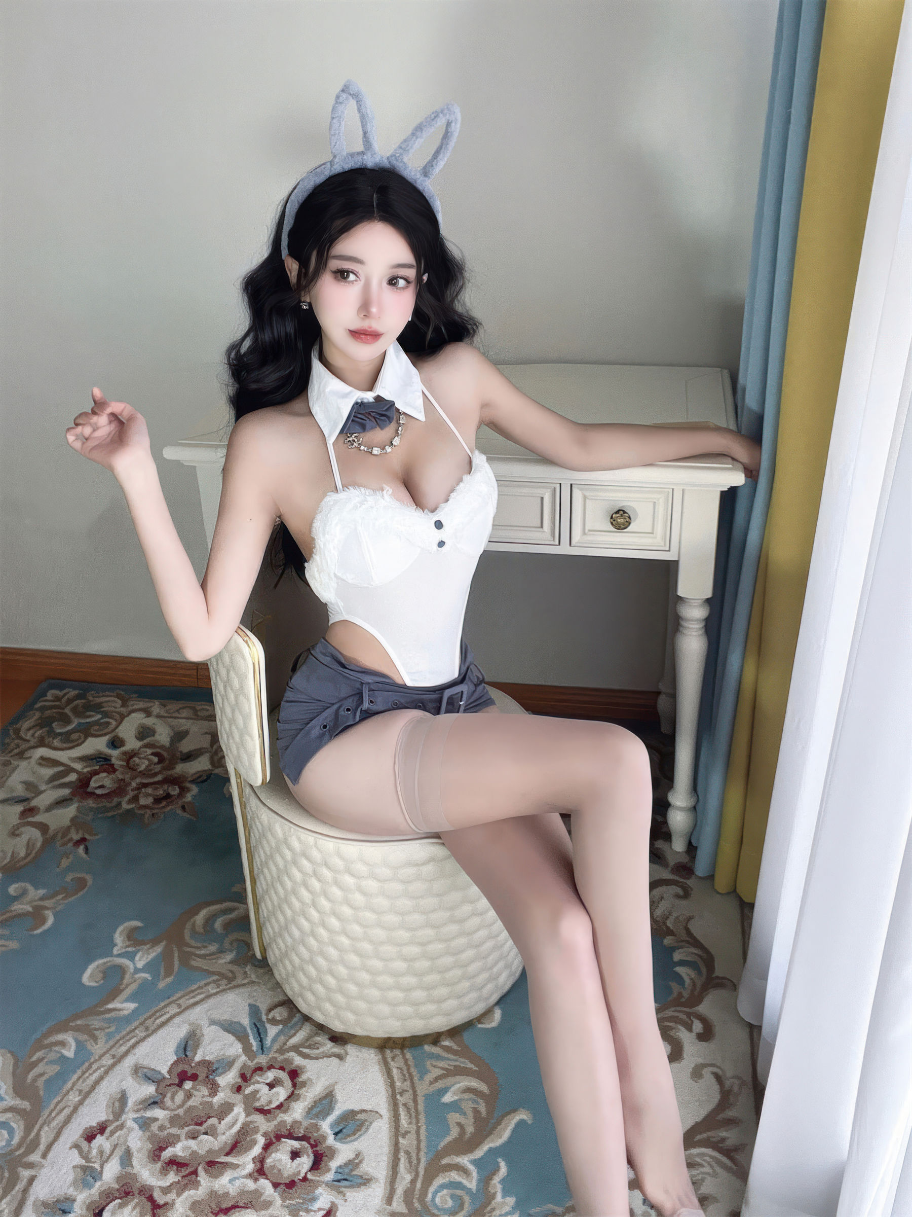 斗鱼 米线线sama 写真 - 失落兔兔