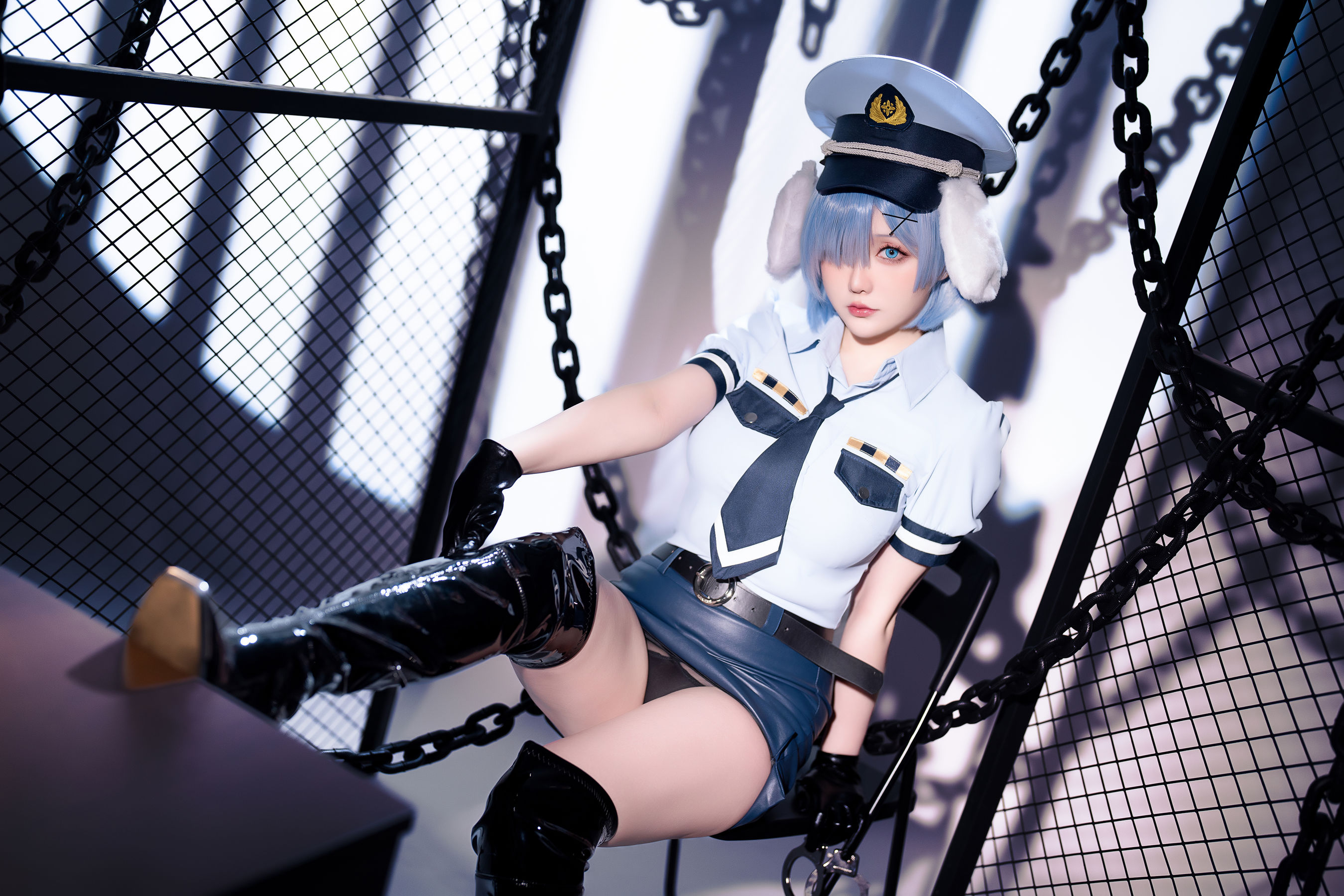 Coser小姐姐 星之迟迟 - RE0 蕾姆 狗耳警官