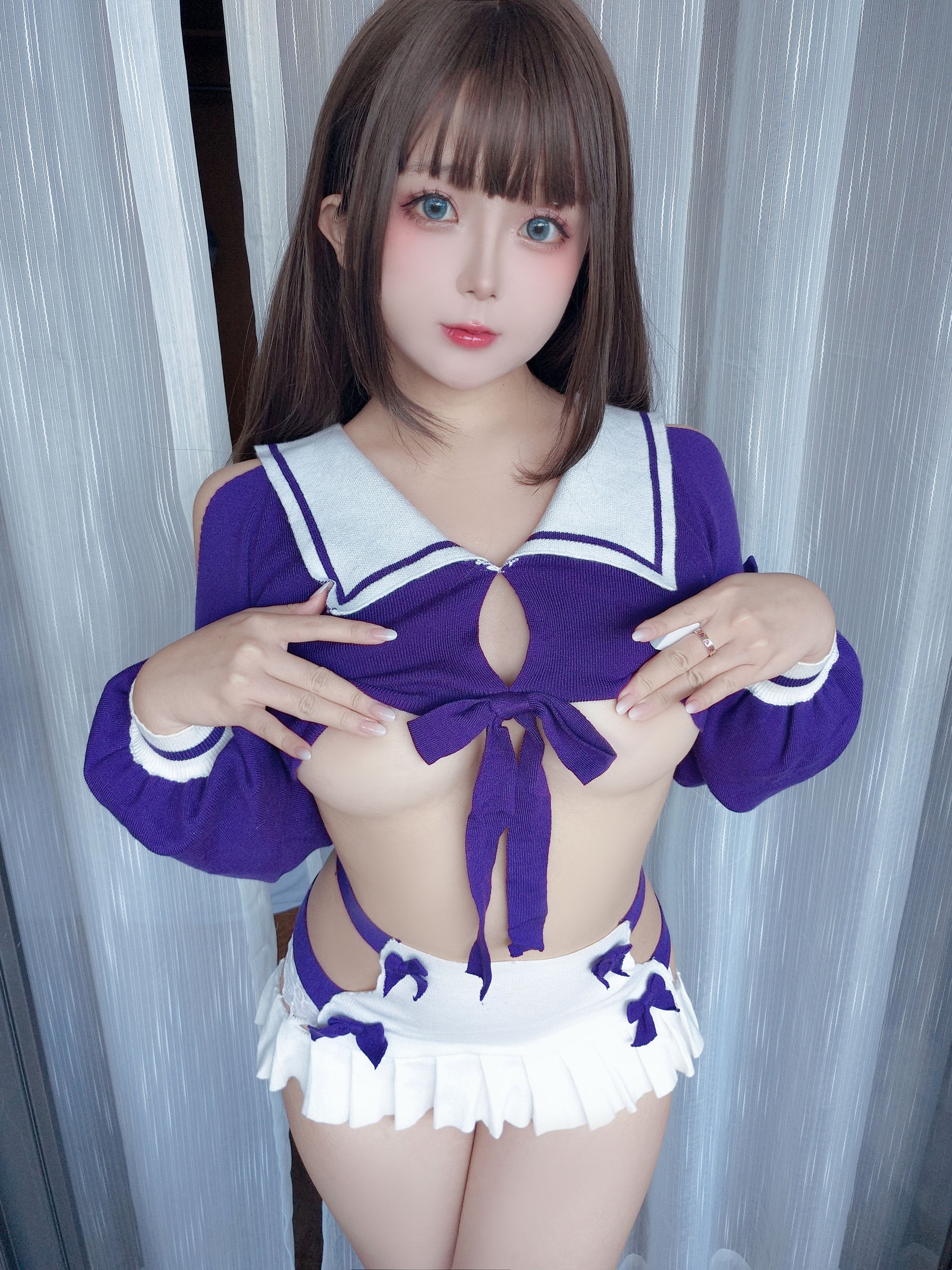 Cosplay 日奈娇 - 学生妹自拍