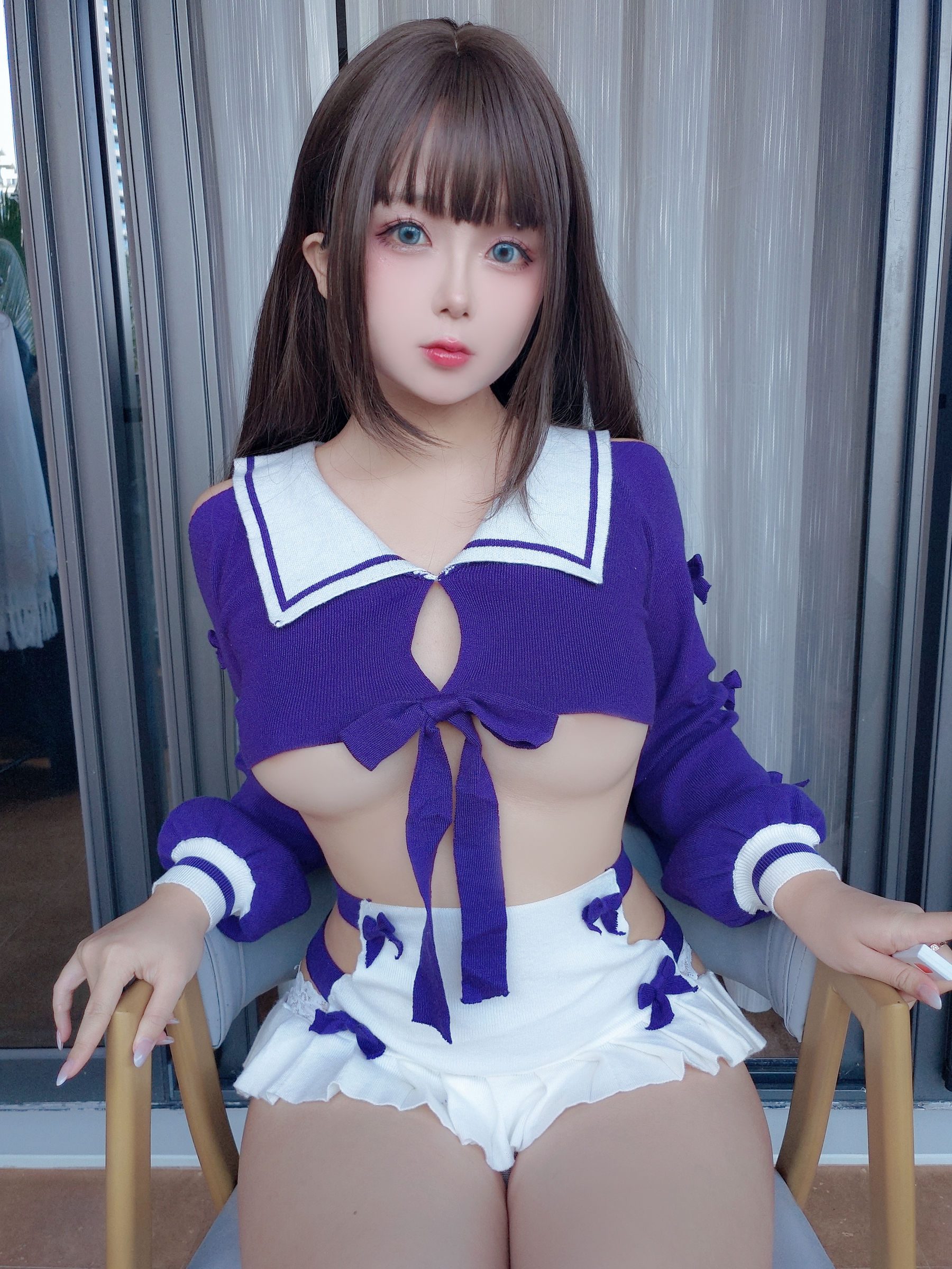 Cosplay 日奈娇 - 学生妹自拍