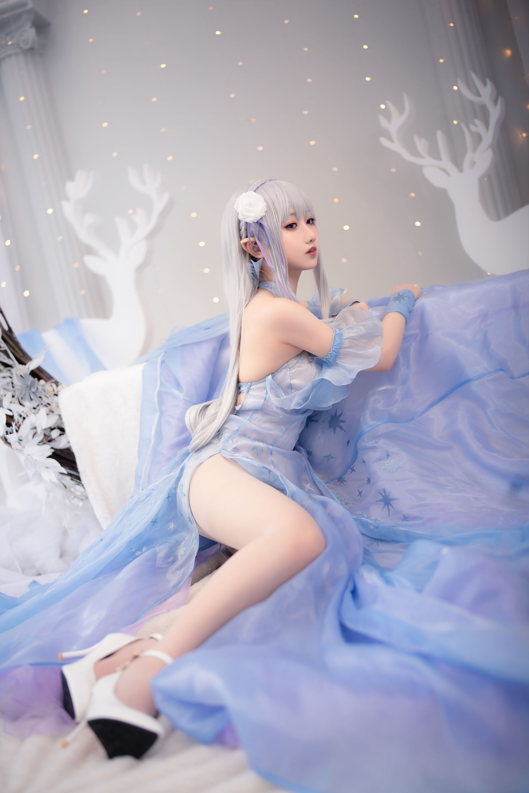 小木曾AYA - Re0爱蜜莉雅 水晶礼服