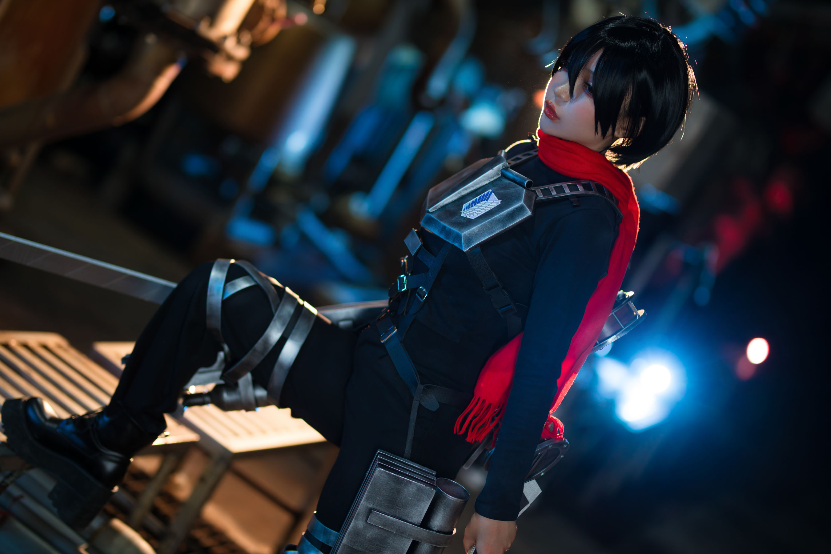 Umeko J - cosplay Mikasa Final Season Attack on Titan