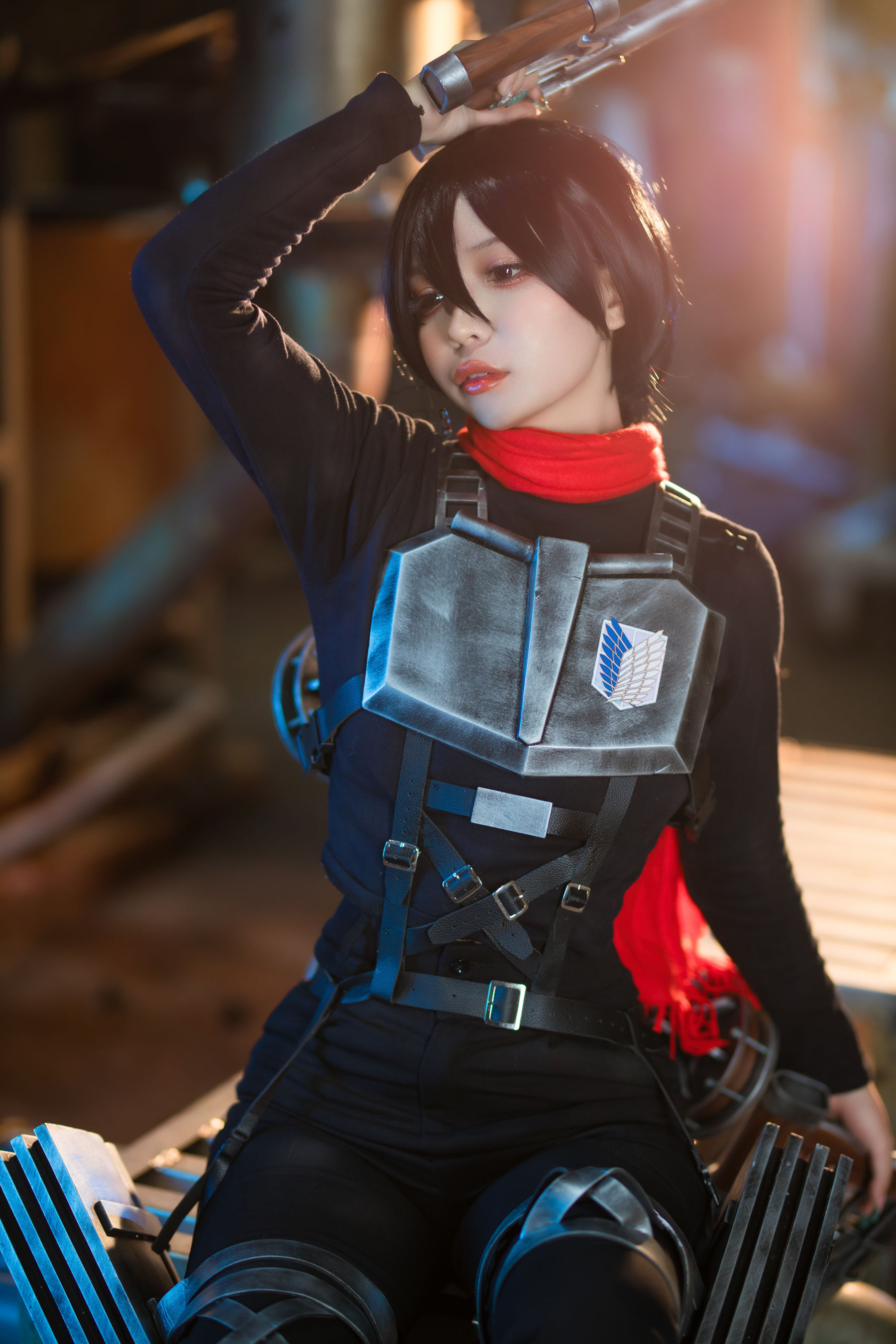 Umeko J - cosplay Mikasa Final Season Attack on Titan