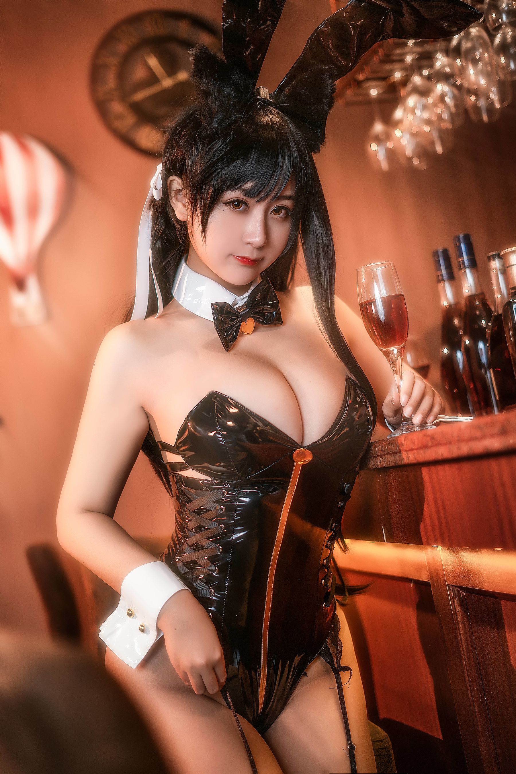 超人气Coser 鳗鱼霏儿&猫九酱 - 兔女郎