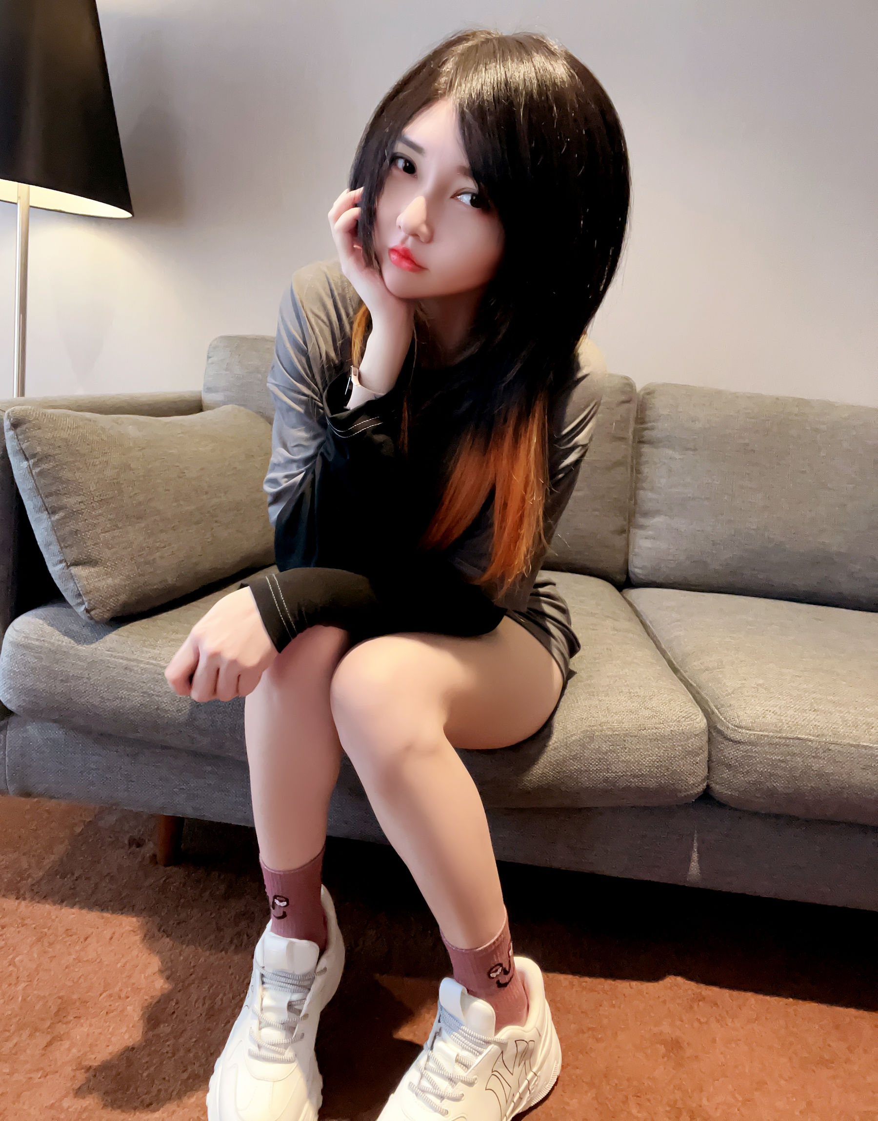 Coser小姐姐Potato Godzilla - Casual TeasingSelfie NSFW