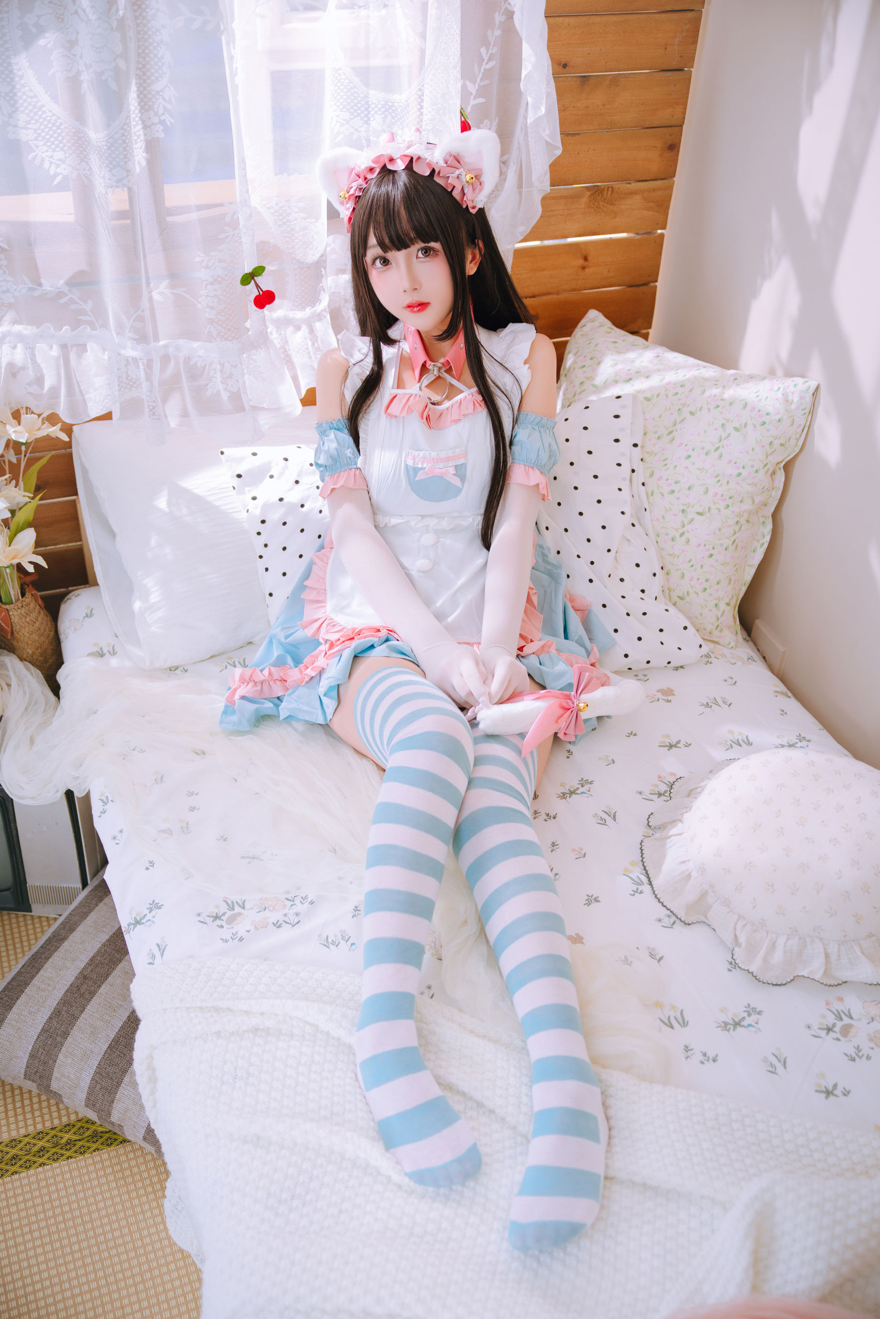 Cosplay 日奈娇 - 兔尾女仆