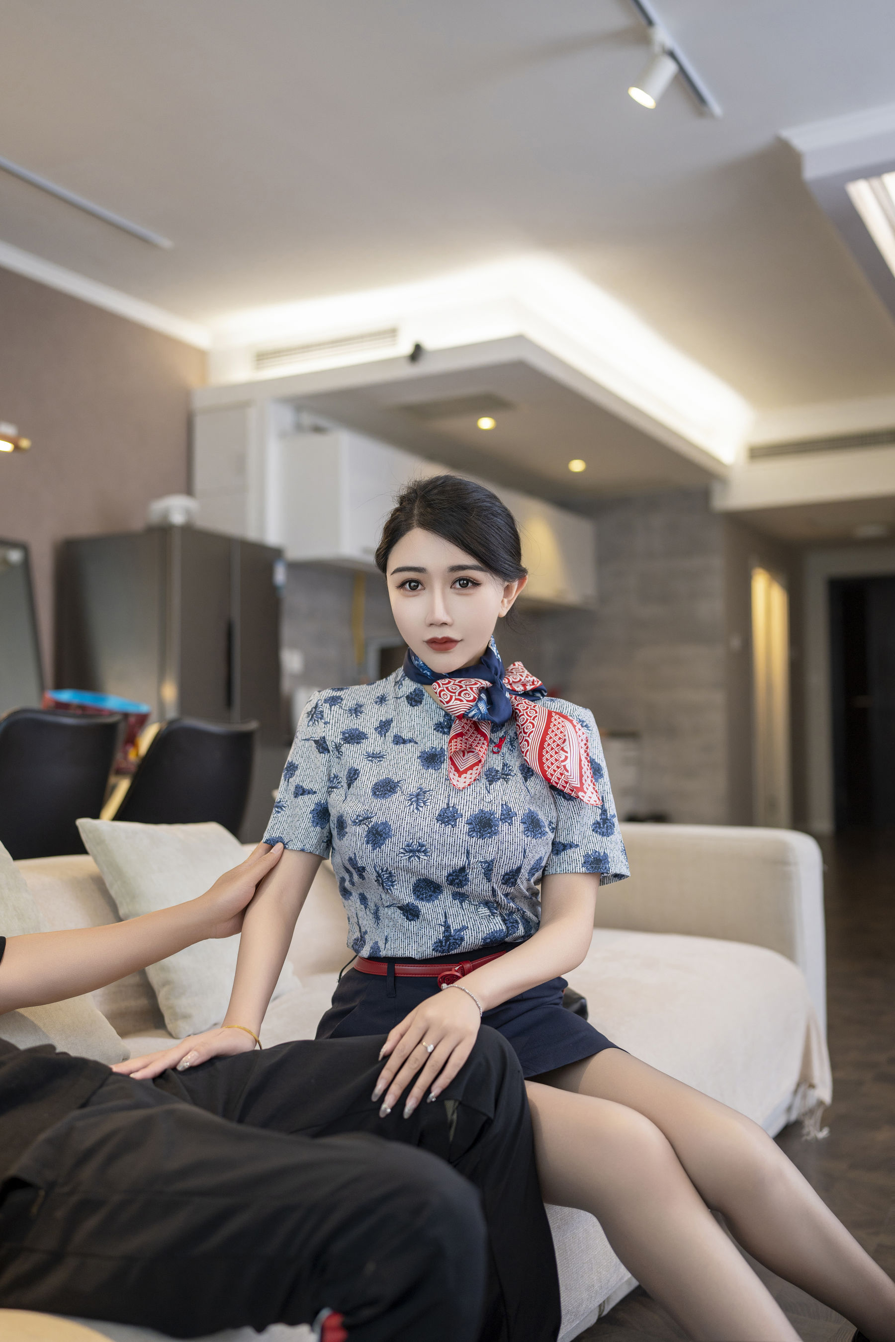 李若汐 - 性感空姐制服