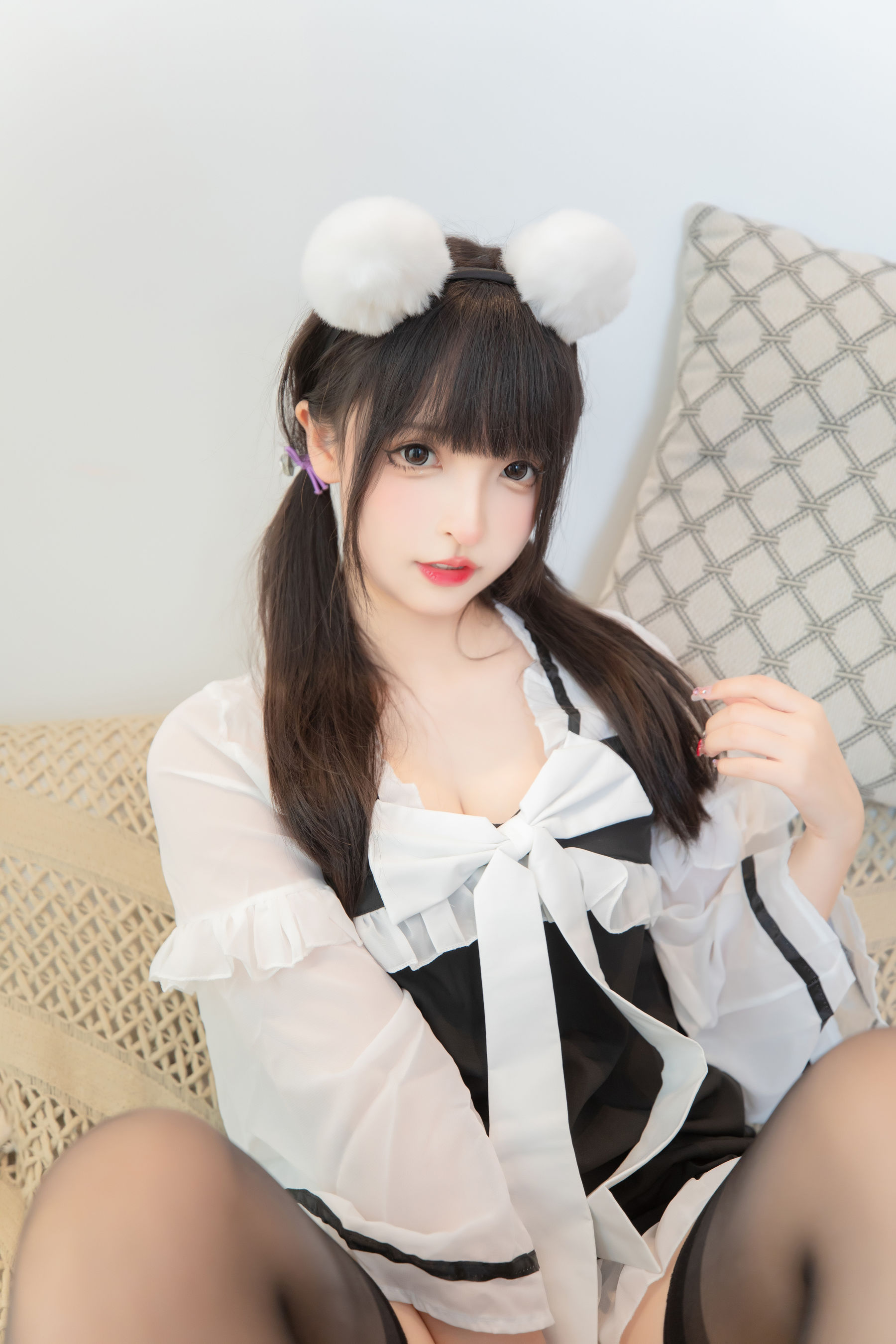 萝莉神楽板真冬 之熊猫女仆