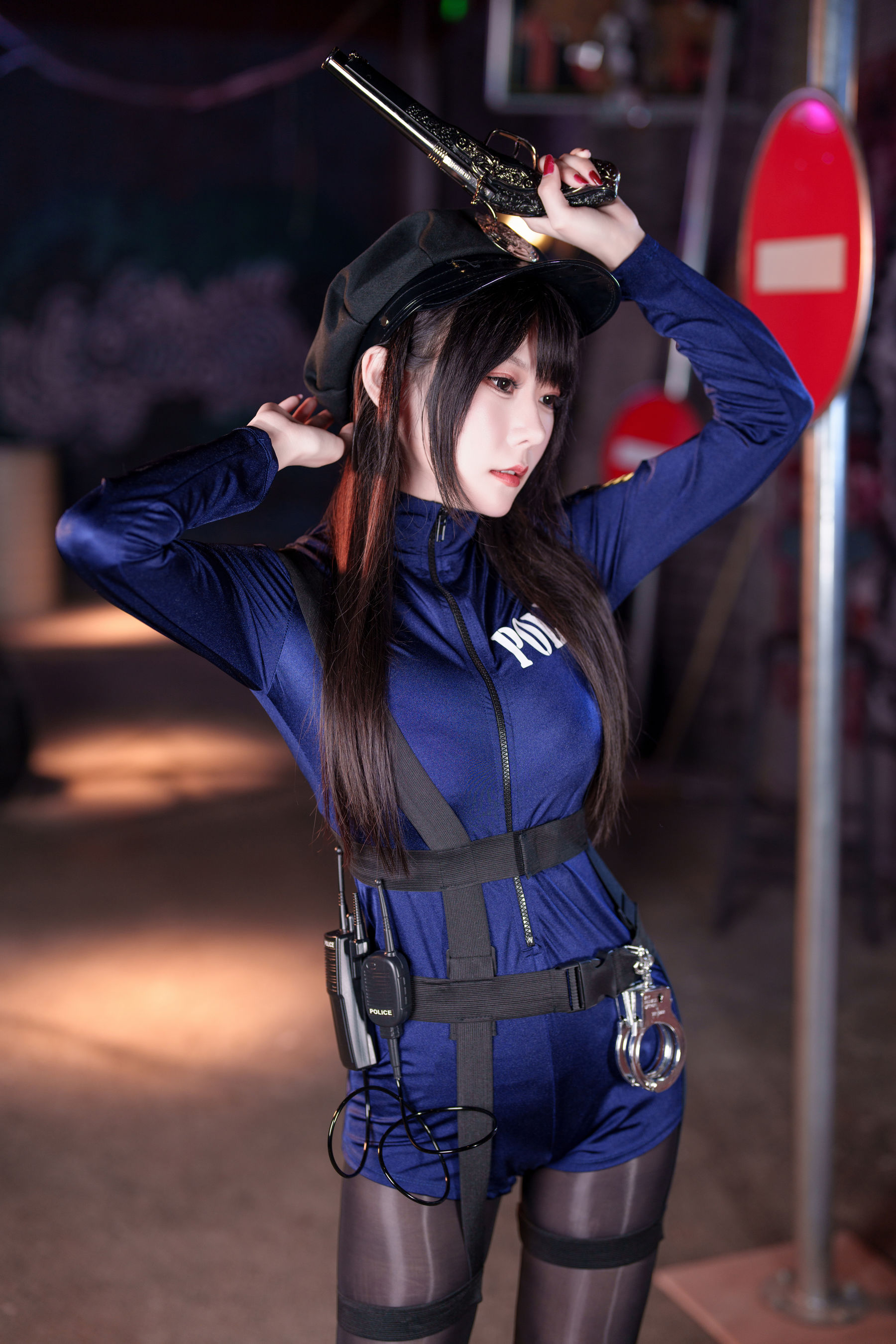 香草喵露露 写真 - 十一月舰长 女警